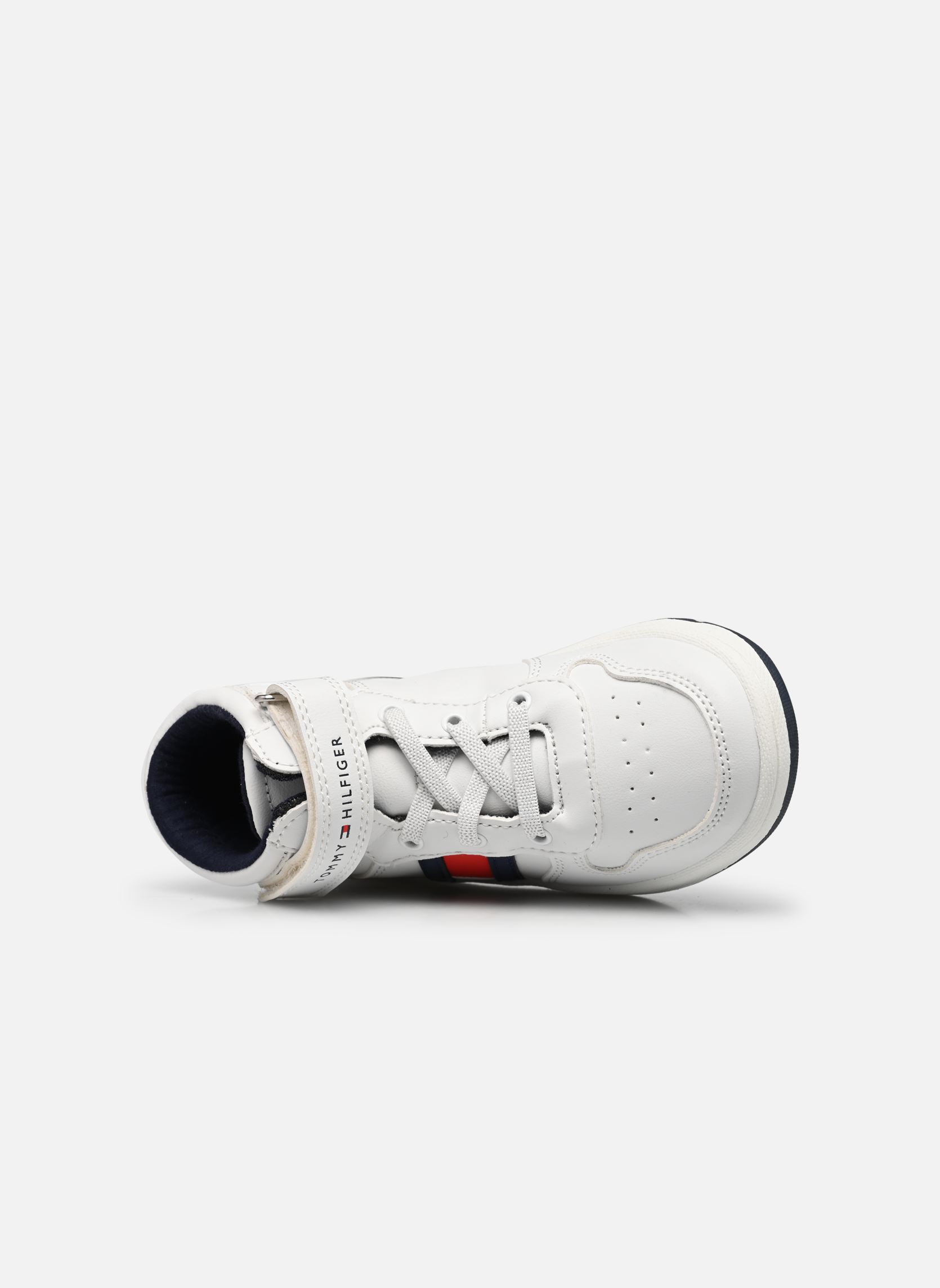Niedrige Sneaker High Top Lace-Up/Velcro Sneaker jungen weiß Tommy Hilfiger Niedrige Sneaker High Top Lace-Up/Velcro Sneaker jungen weiß White