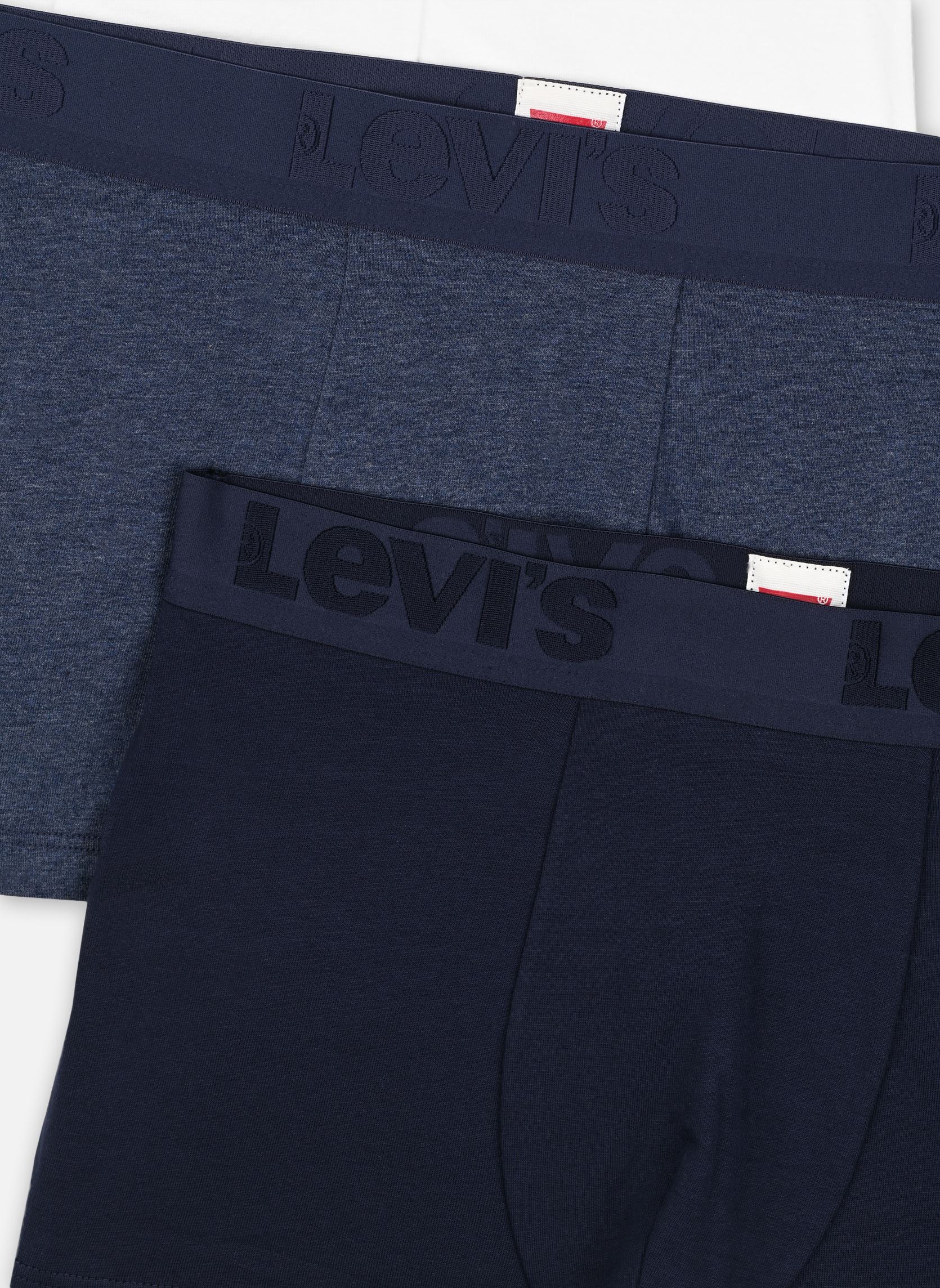 Levi's Underwear Levis Men Premium Trunk 3P Blue Combo (Bleu