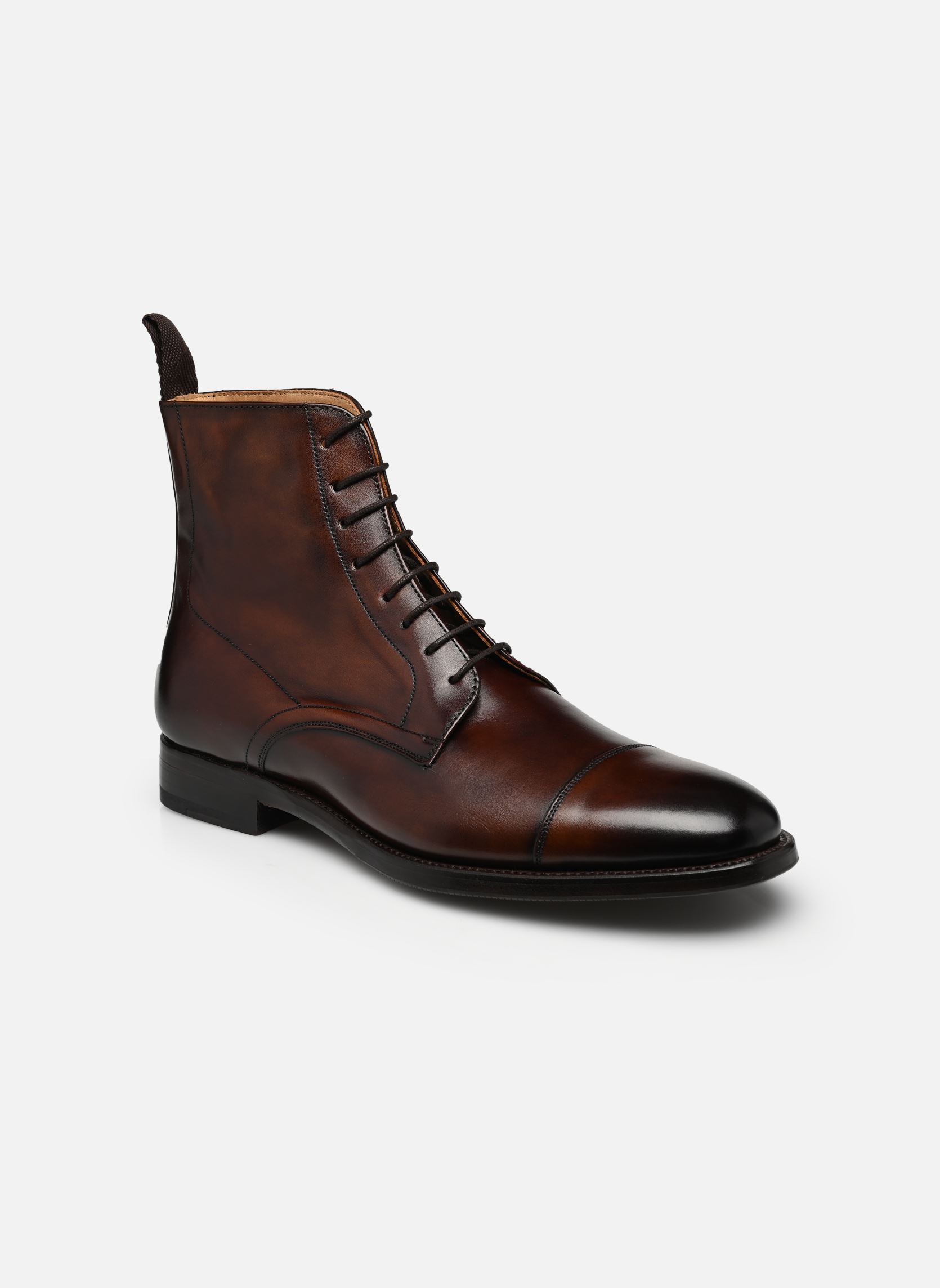 Bottines à lacets Wilopa Cousu Good Year homme marron Marvin&Co Luxe Bottines à lacets Wilopa Cousu Good Year homme marron MARRON
