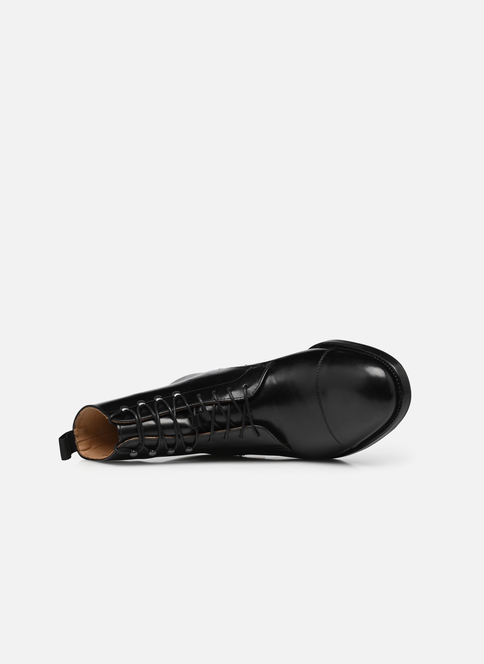 Geschnürte Stiefeletten Wilopa Cousu Good Year herren schwarz Marvin&Co Luxe Geschnürte Stiefeletten Wilopa Cousu Good Year herren schwarz NOIR