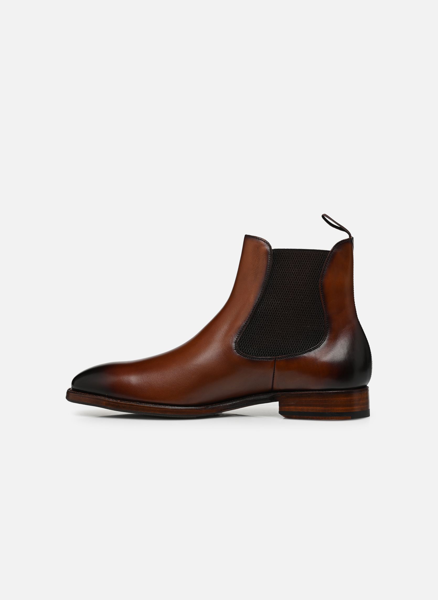 Bottines et boots Wemilo Cousu Good Year homme marron Marvin&Co Luxe Bottines et boots Wemilo Cousu Good Year homme marron Cognac
