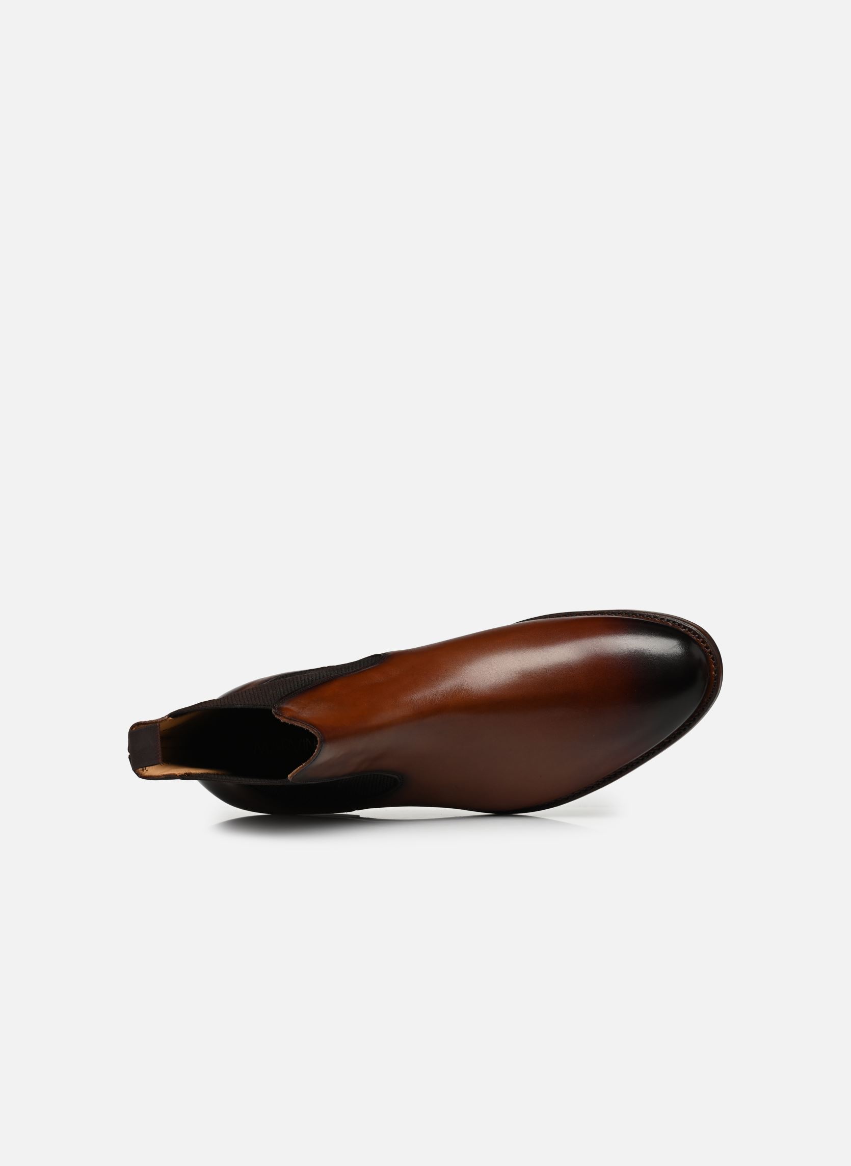 Bottines et boots Wemilo Cousu Good Year homme marron Marvin&Co Luxe Bottines et boots Wemilo Cousu Good Year homme marron Cognac