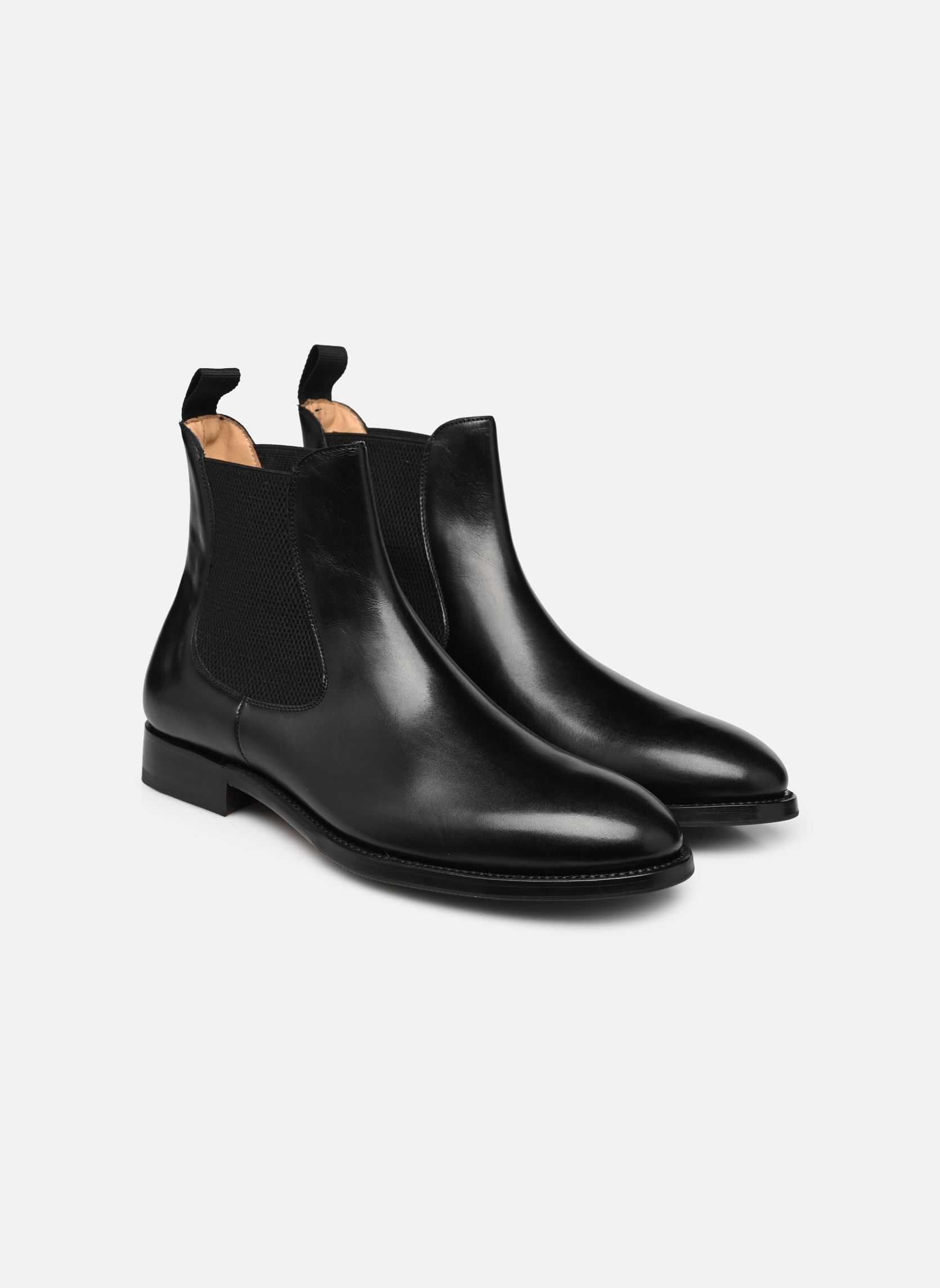 Bottines et boots Wemilo Cousu Good Year homme noir Marvin&Co Luxe Bottines et boots Wemilo Cousu Good Year homme noir Noir