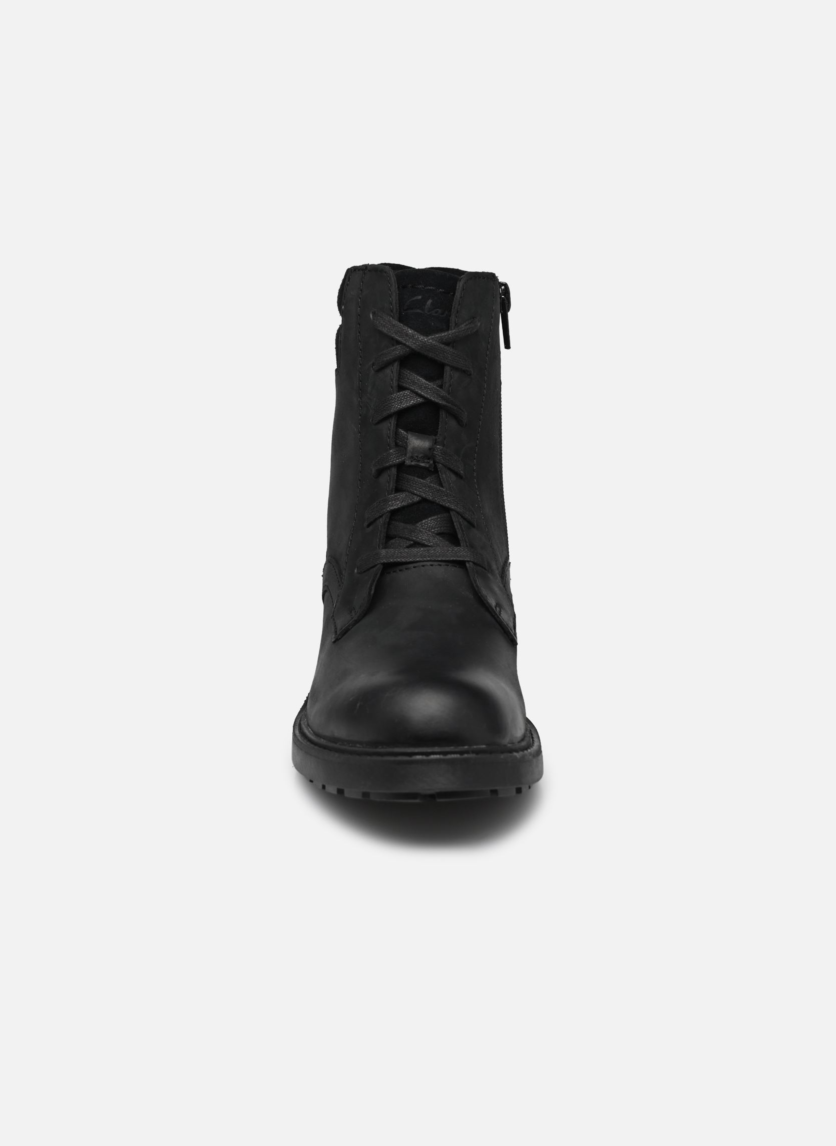 Geschnürte Stiefeletten Orinoco2 Spice damen schwarz Clarks Geschnürte Stiefeletten Orinoco2 Spice damen schwarz BLACK LEATHER