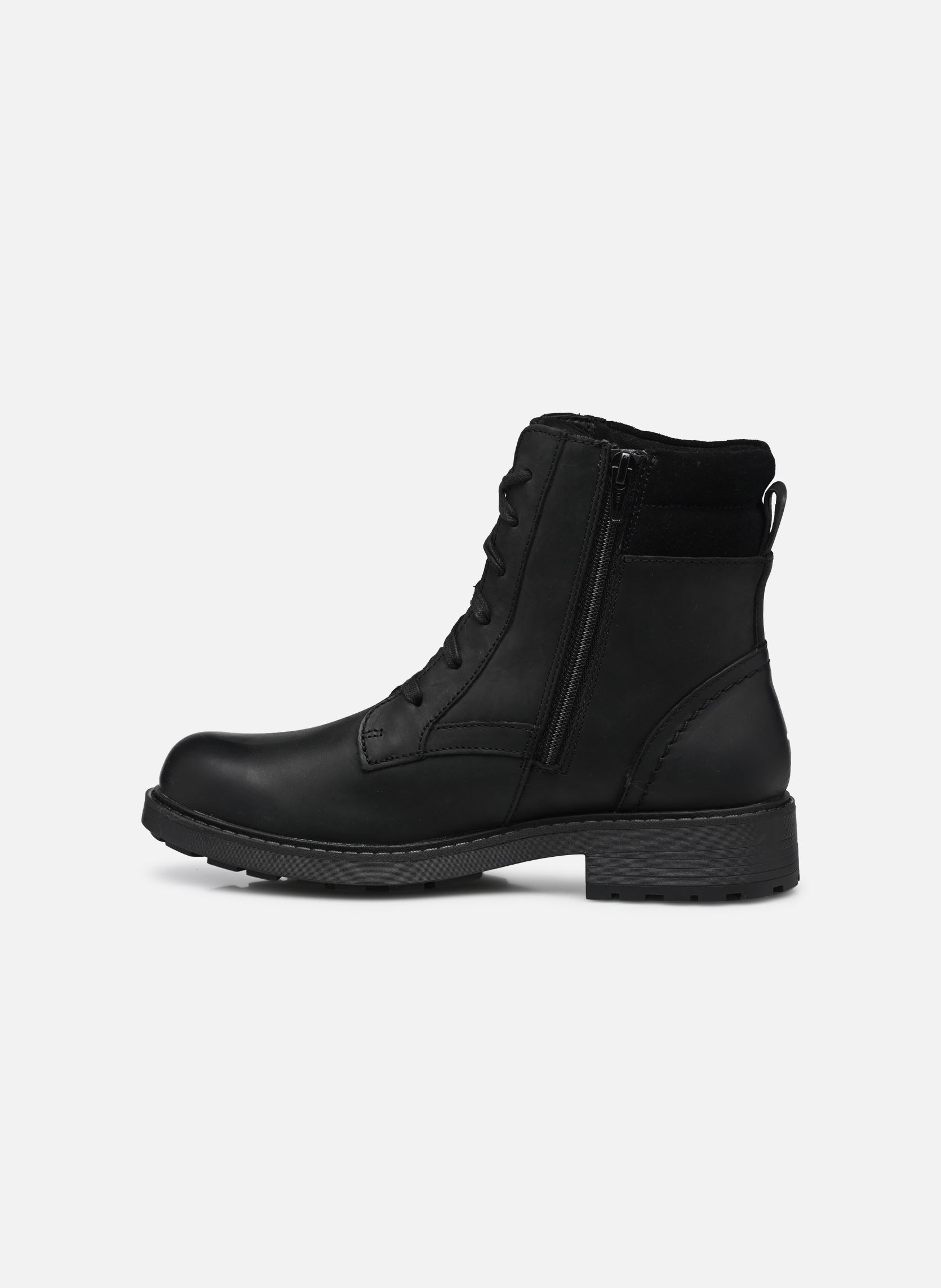 Geschnürte Stiefeletten Orinoco2 Spice damen schwarz Clarks Geschnürte Stiefeletten Orinoco2 Spice damen schwarz BLACK LEATHER
