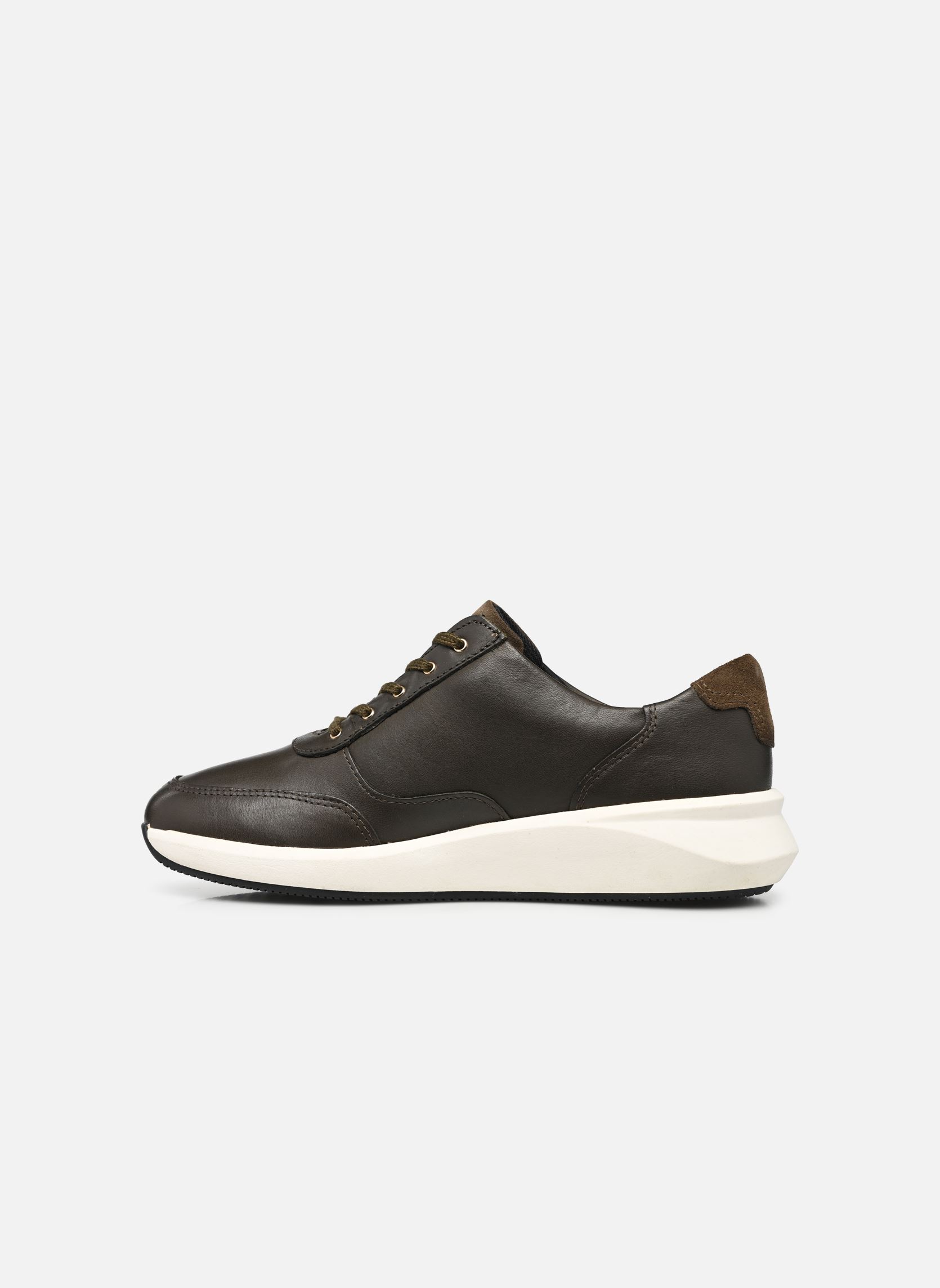 Lage sneakers Un Rio Zip dames groen Clarks Lage sneakers Un Rio Zip dames groen DARK OLIVE LEA