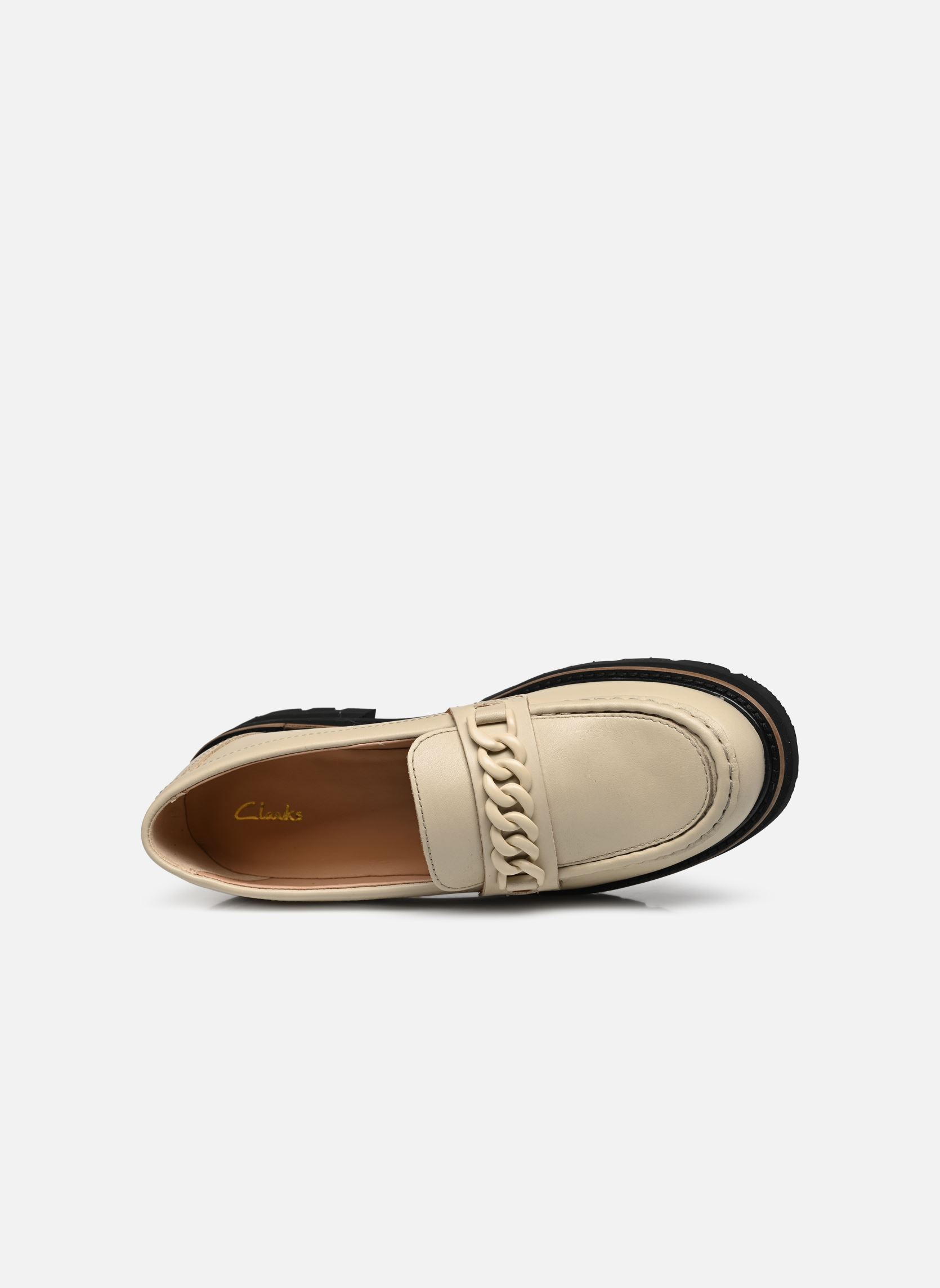 Loafer Orianna Edge damen weiß Clarks Loafer Orianna Edge damen weiß IVORY LEATHER