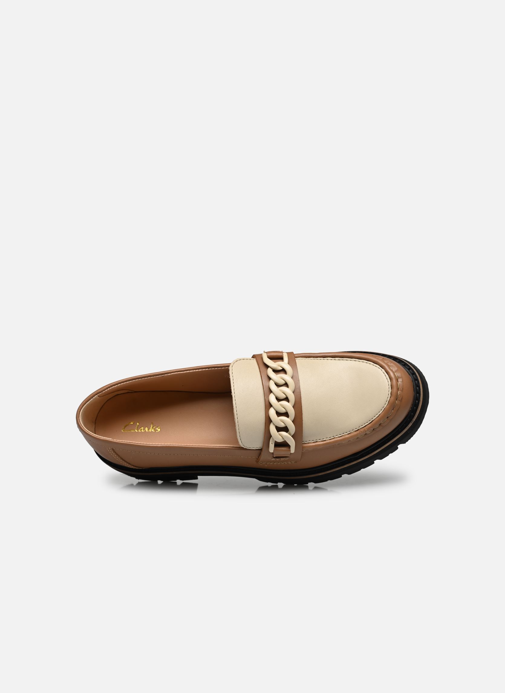 Loafer Orianna Edge damen beige Clarks Loafer Orianna Edge damen beige PRALINE COMBI