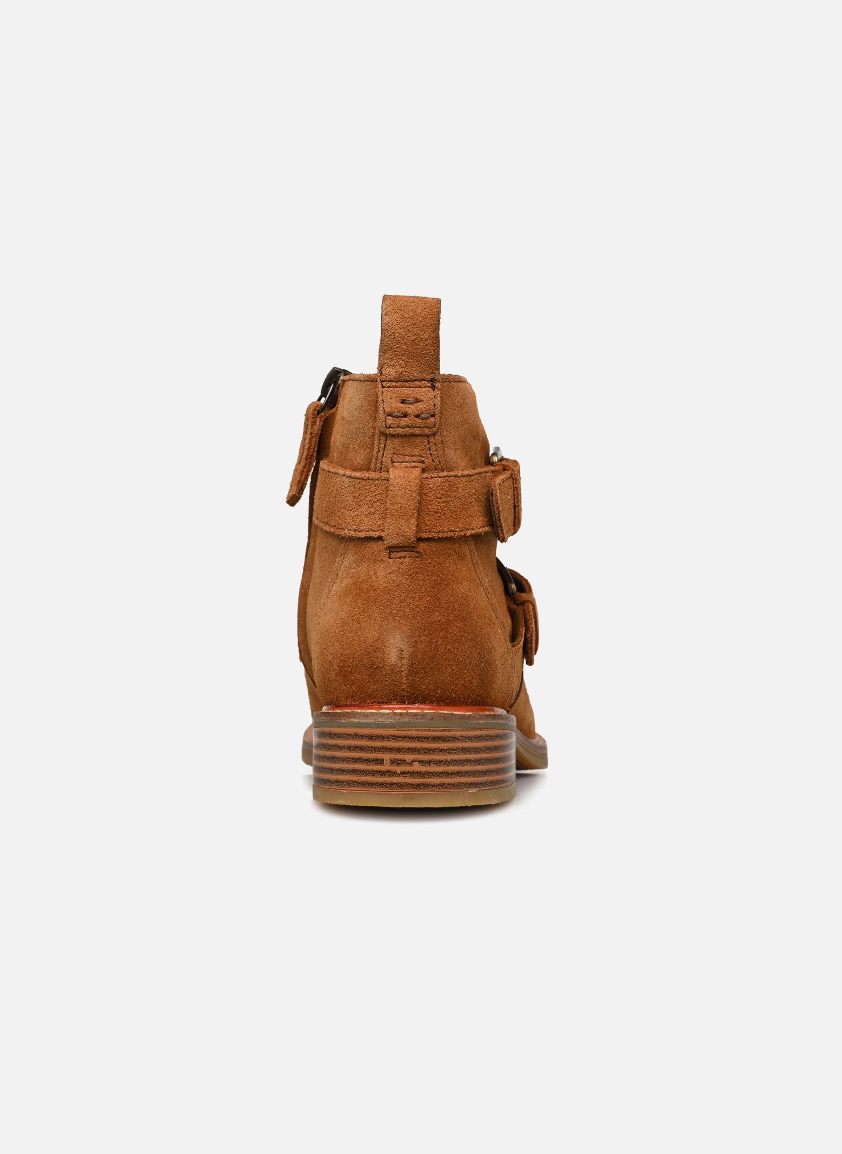 Veterlaarsjes Cologne Buckle dames bruin Clarks Veterlaarsjes Cologne Buckle dames bruin DARK TAN SUEDE