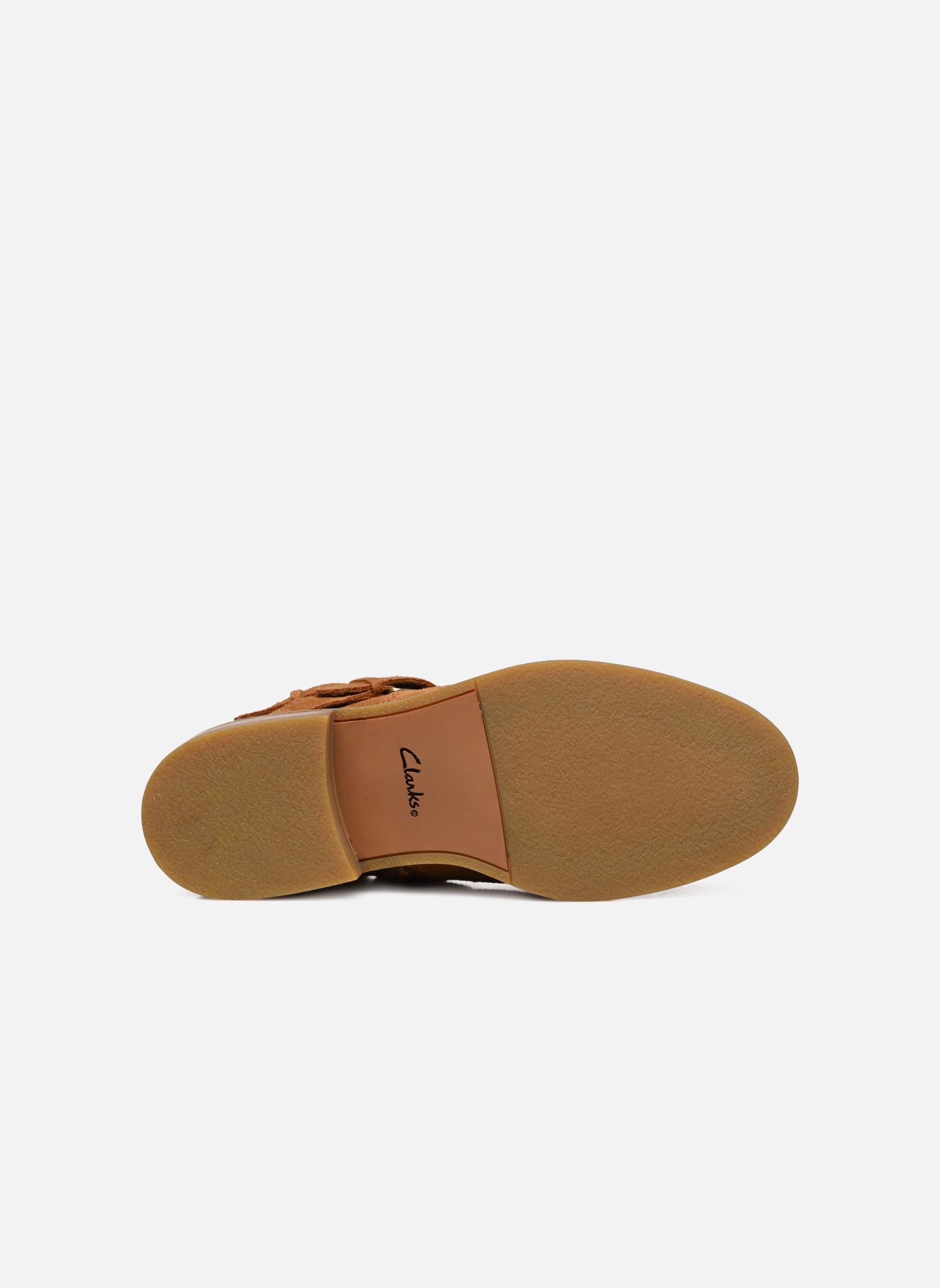 Veterlaarsjes Cologne Buckle dames bruin Clarks Veterlaarsjes Cologne Buckle dames bruin DARK TAN SUEDE