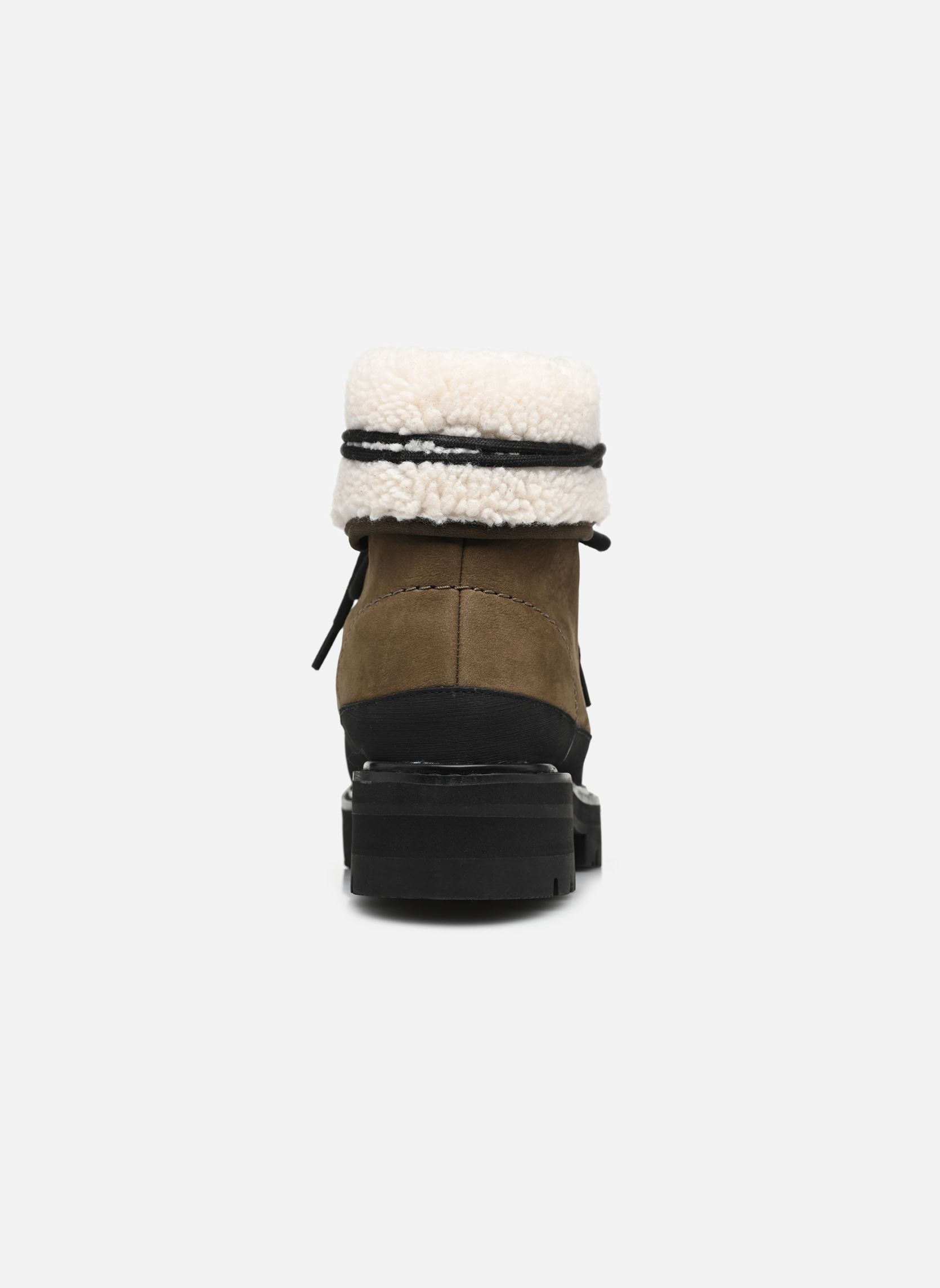 Geschnürte Stiefeletten Orianna Turn damen grün Clarks Geschnürte Stiefeletten Orianna Turn damen grün DARKOLIVE WLINED