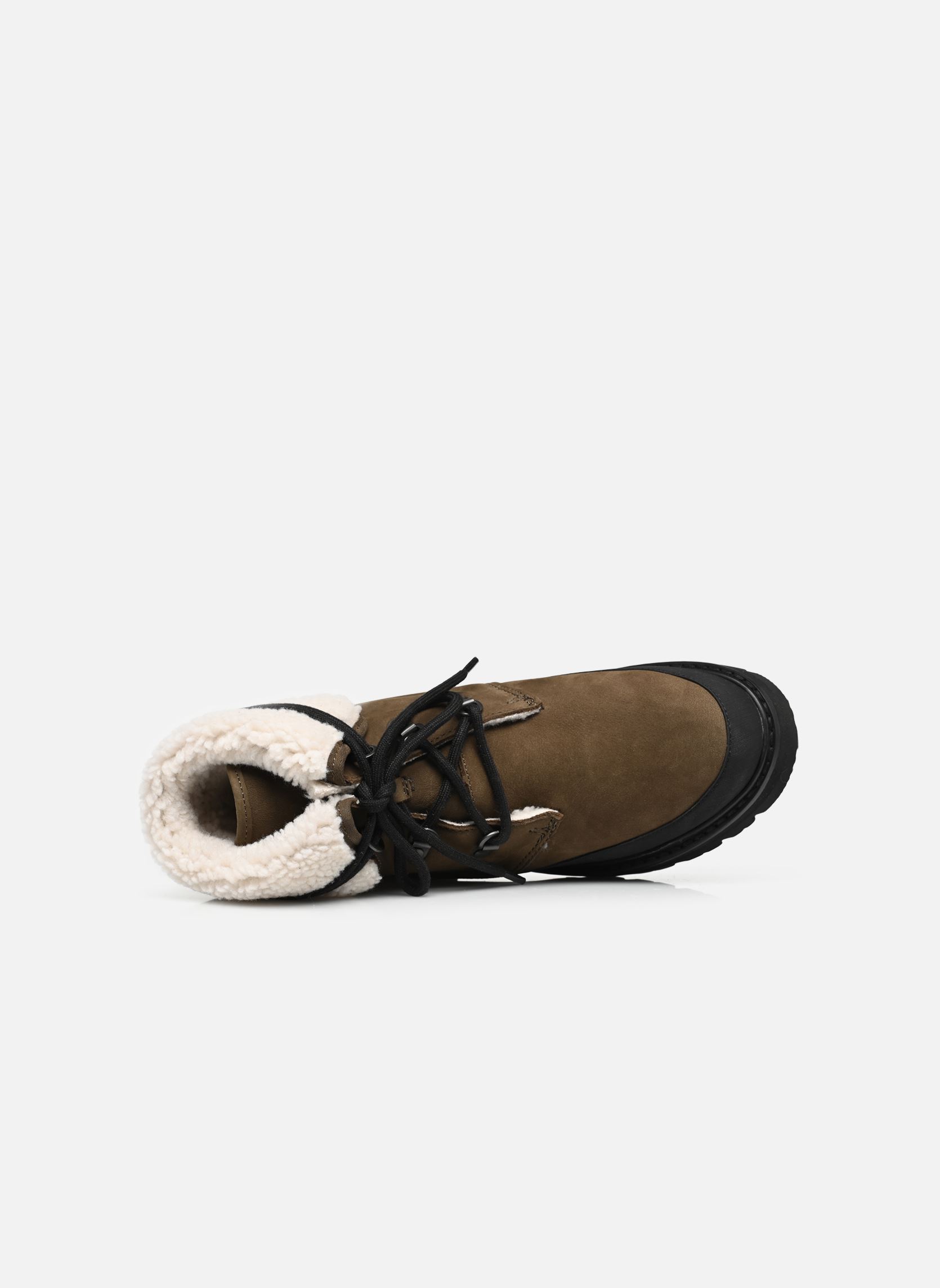 Geschnürte Stiefeletten Orianna Turn damen grün Clarks Geschnürte Stiefeletten Orianna Turn damen grün DARKOLIVE WLINED