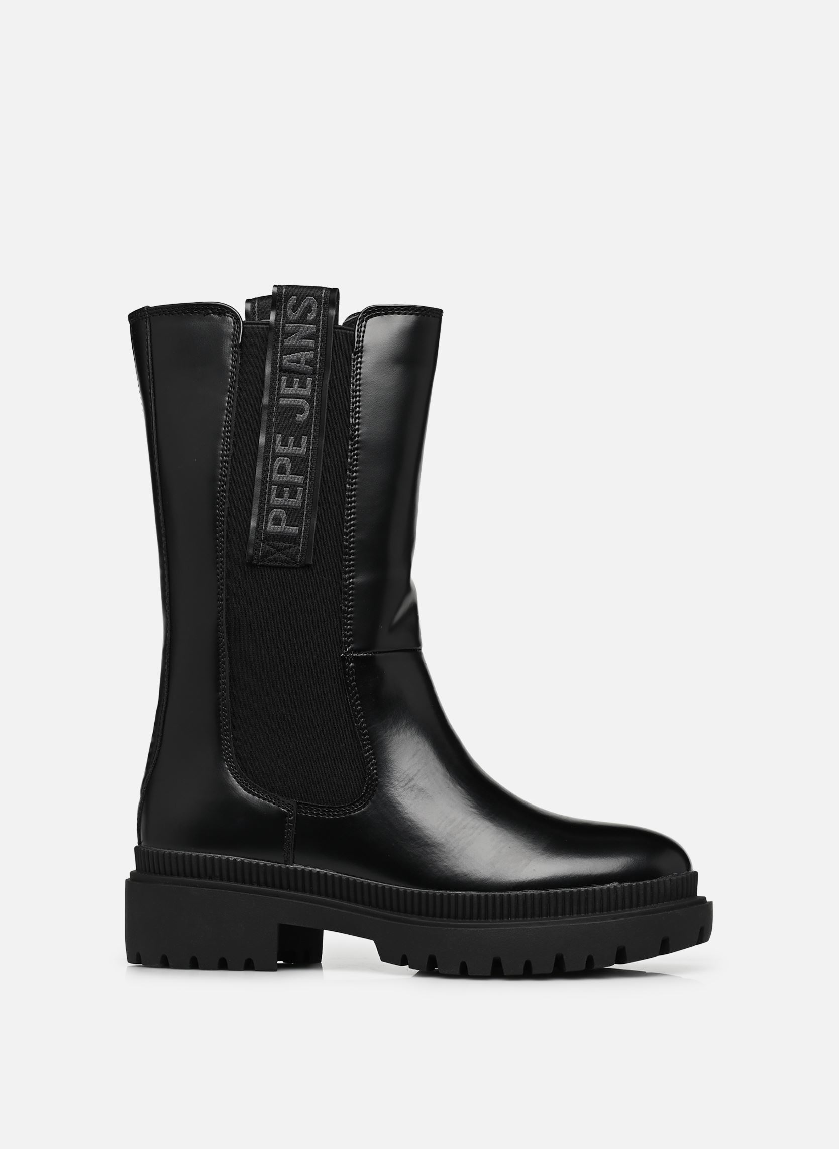 Laarzen BETTLE WILD dames zwart Pepe jeans Laarzen BETTLE WILD dames zwart Black