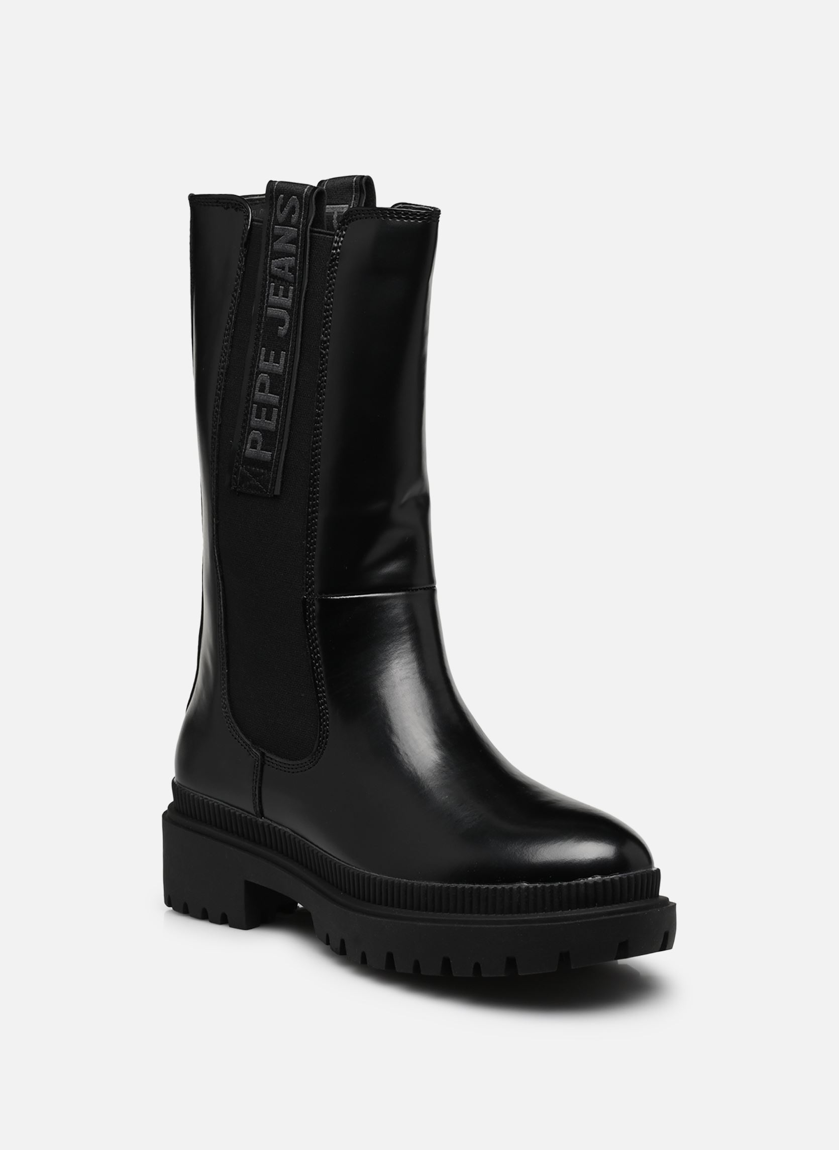 Laarzen BETTLE WILD dames zwart Pepe jeans Laarzen BETTLE WILD dames zwart Black