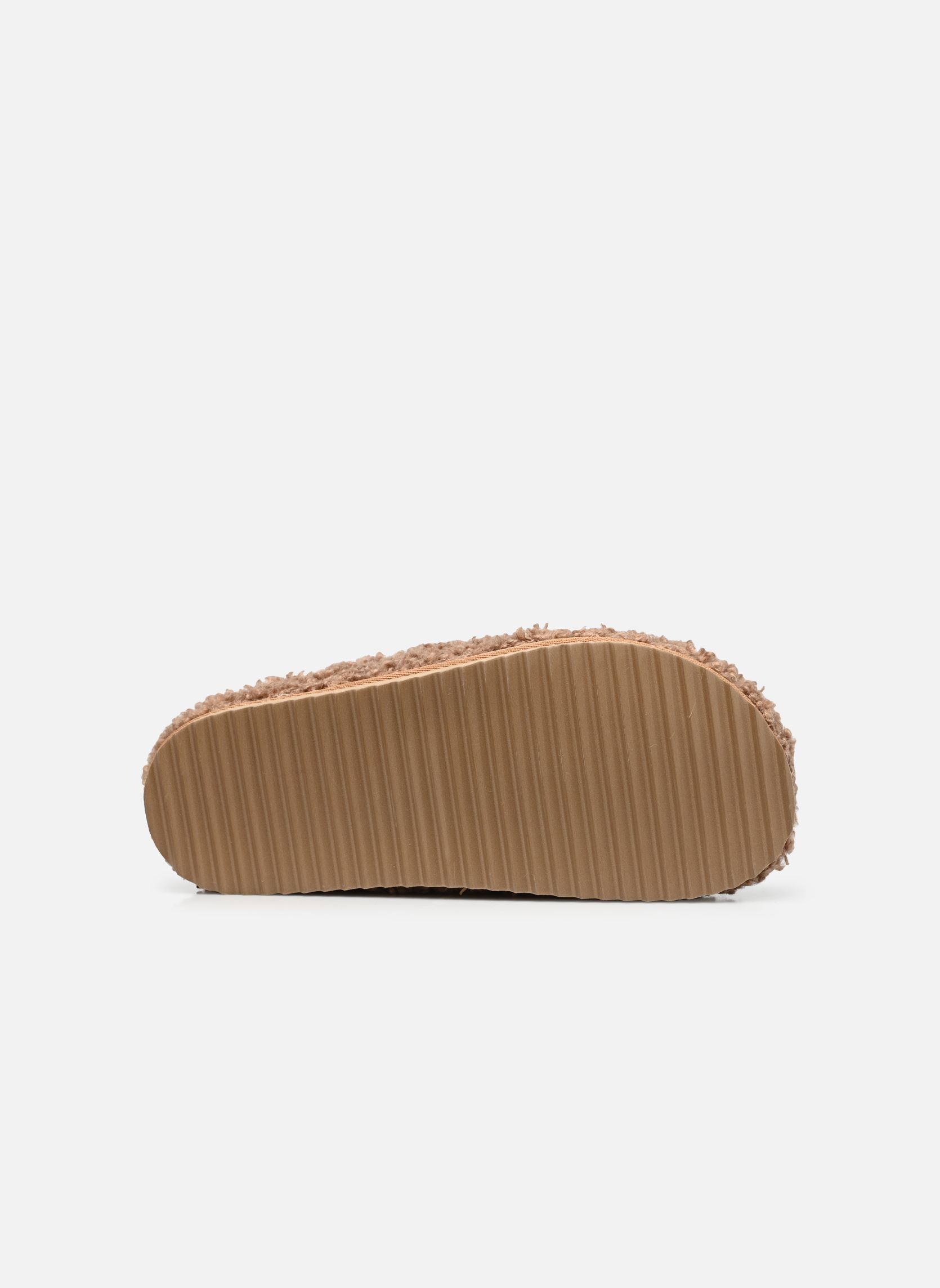Hausschuhe Furry slipper closed toe damen braun Colors of California Hausschuhe Furry slipper closed toe damen braun TAN