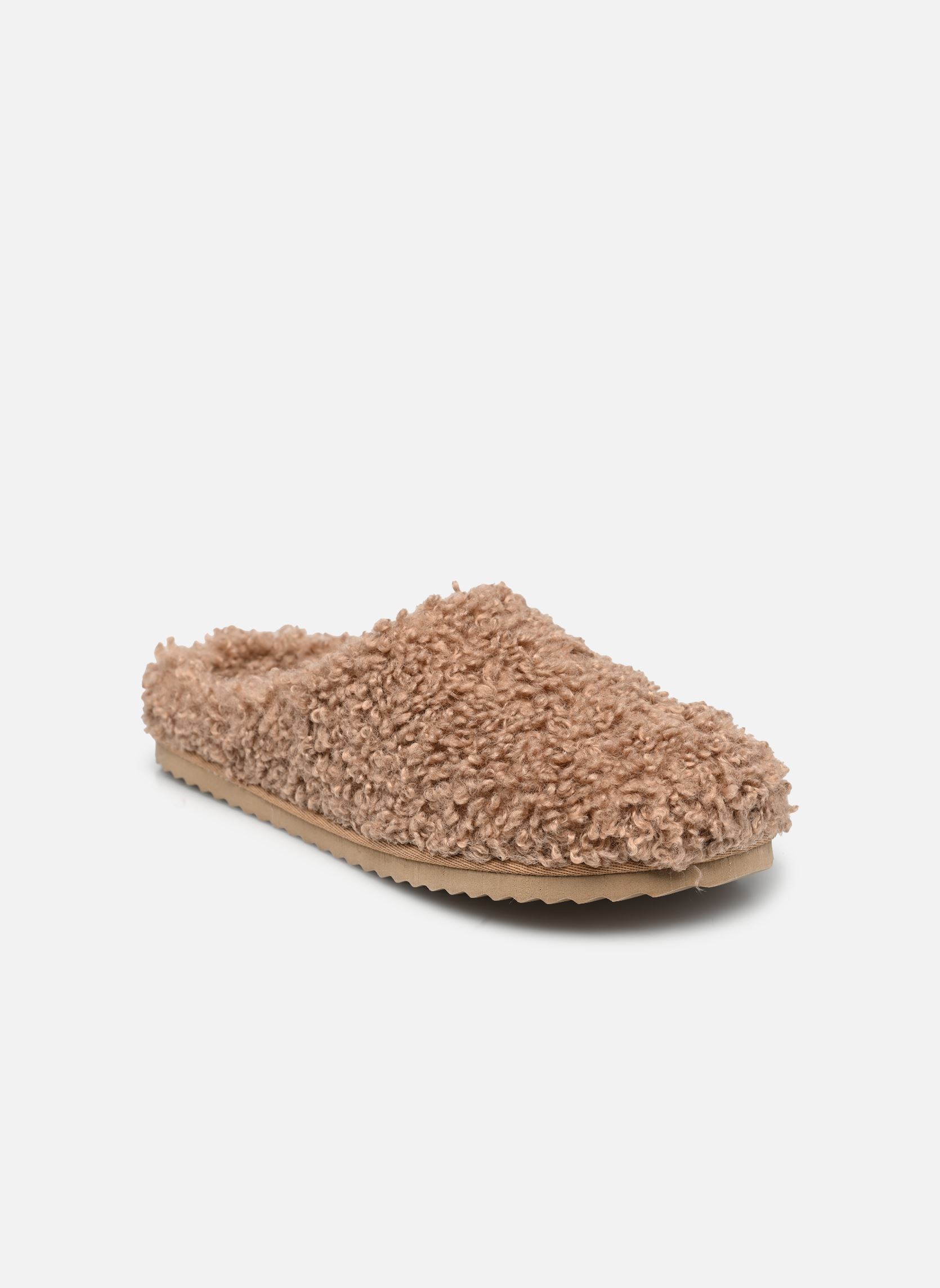 Hausschuhe Furry slipper closed toe damen braun Colors of California Hausschuhe Furry slipper closed toe damen braun TAN