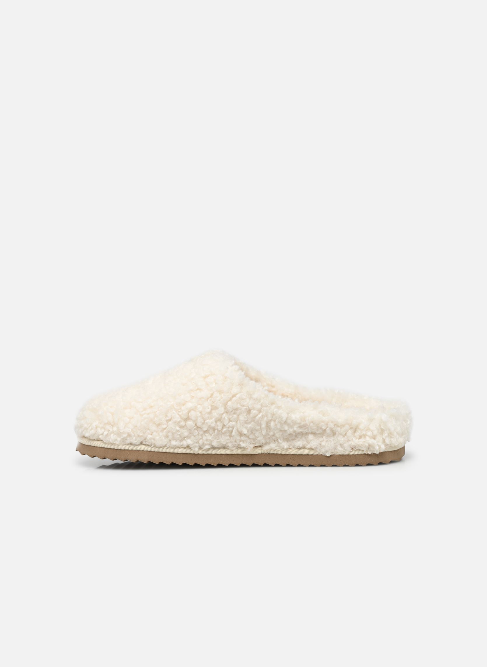 Chaussons Furry slipper closed toe femme blanc Colors of California Chaussons Furry slipper closed toe femme blanc WHITE