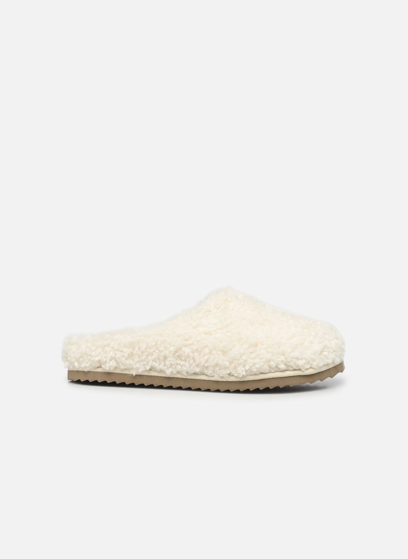 Chaussons Furry slipper closed toe femme blanc Colors of California Chaussons Furry slipper closed toe femme blanc WHITE