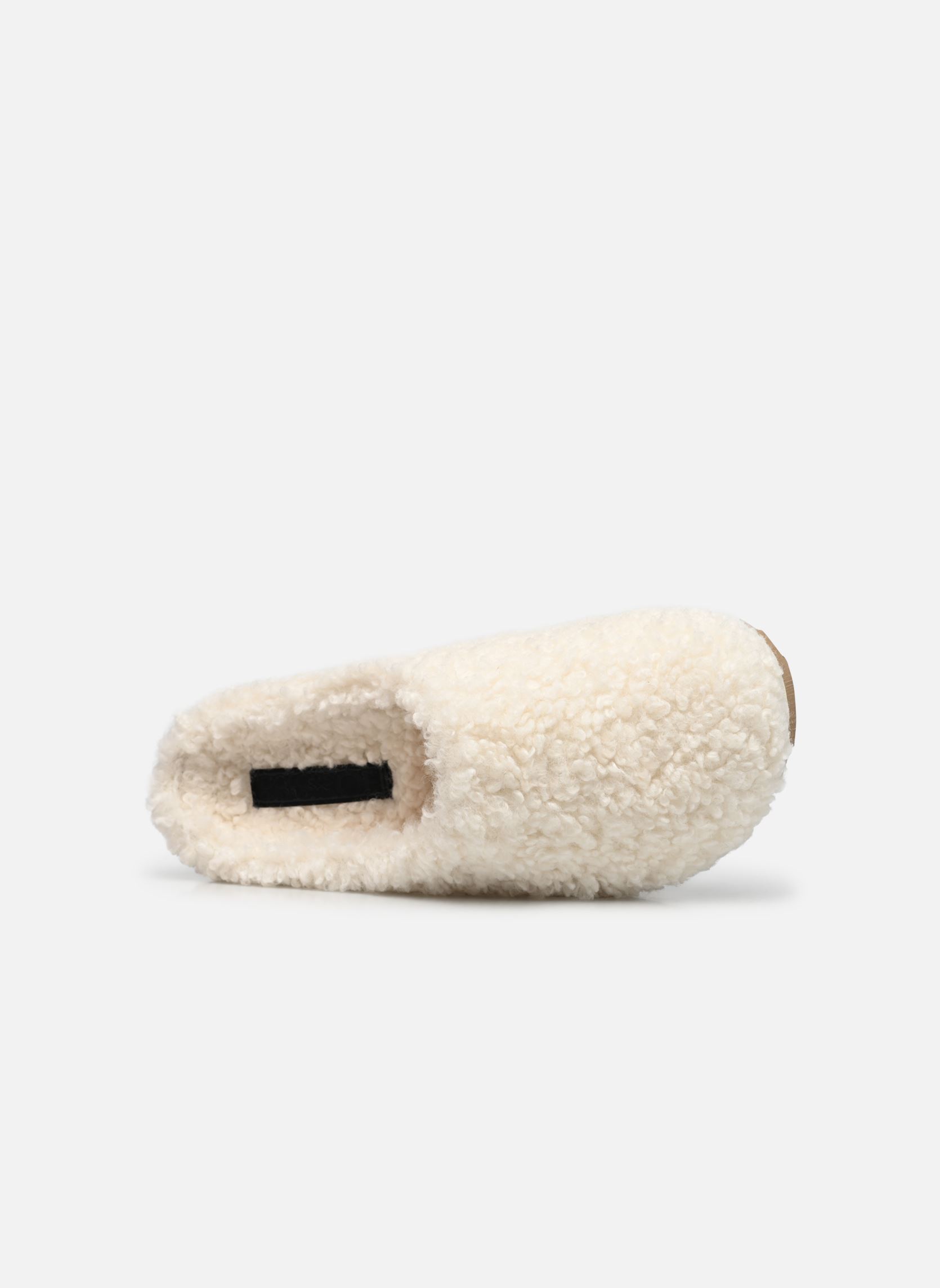 Chaussons Furry slipper closed toe femme blanc Colors of California Chaussons Furry slipper closed toe femme blanc WHITE