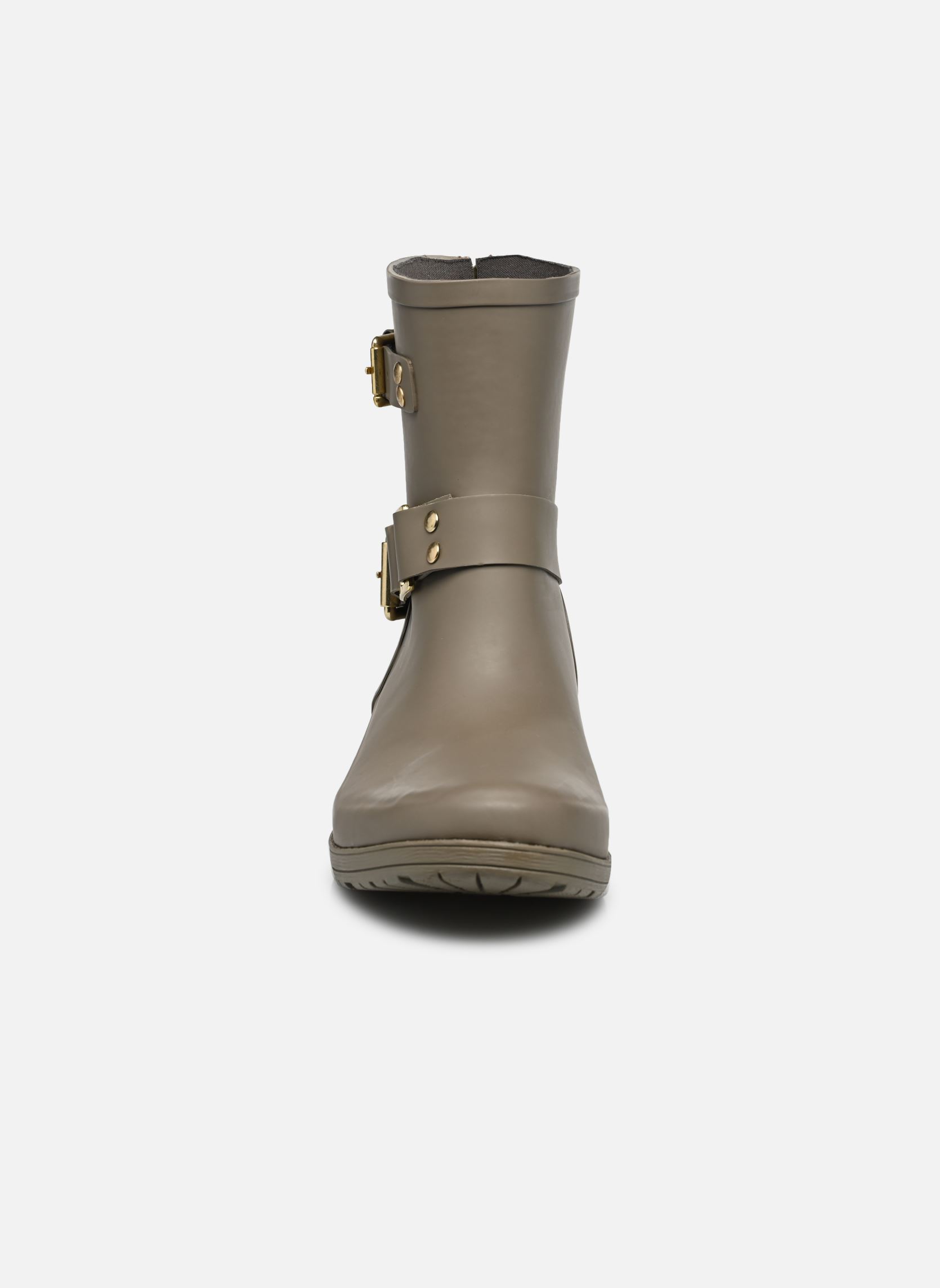Niedrige Ankle Boots Camperos Rubber low Boot damen braun Colors of California Niedrige Ankle Boots Camperos Rubber low Boot damen braun NEW TAUPE