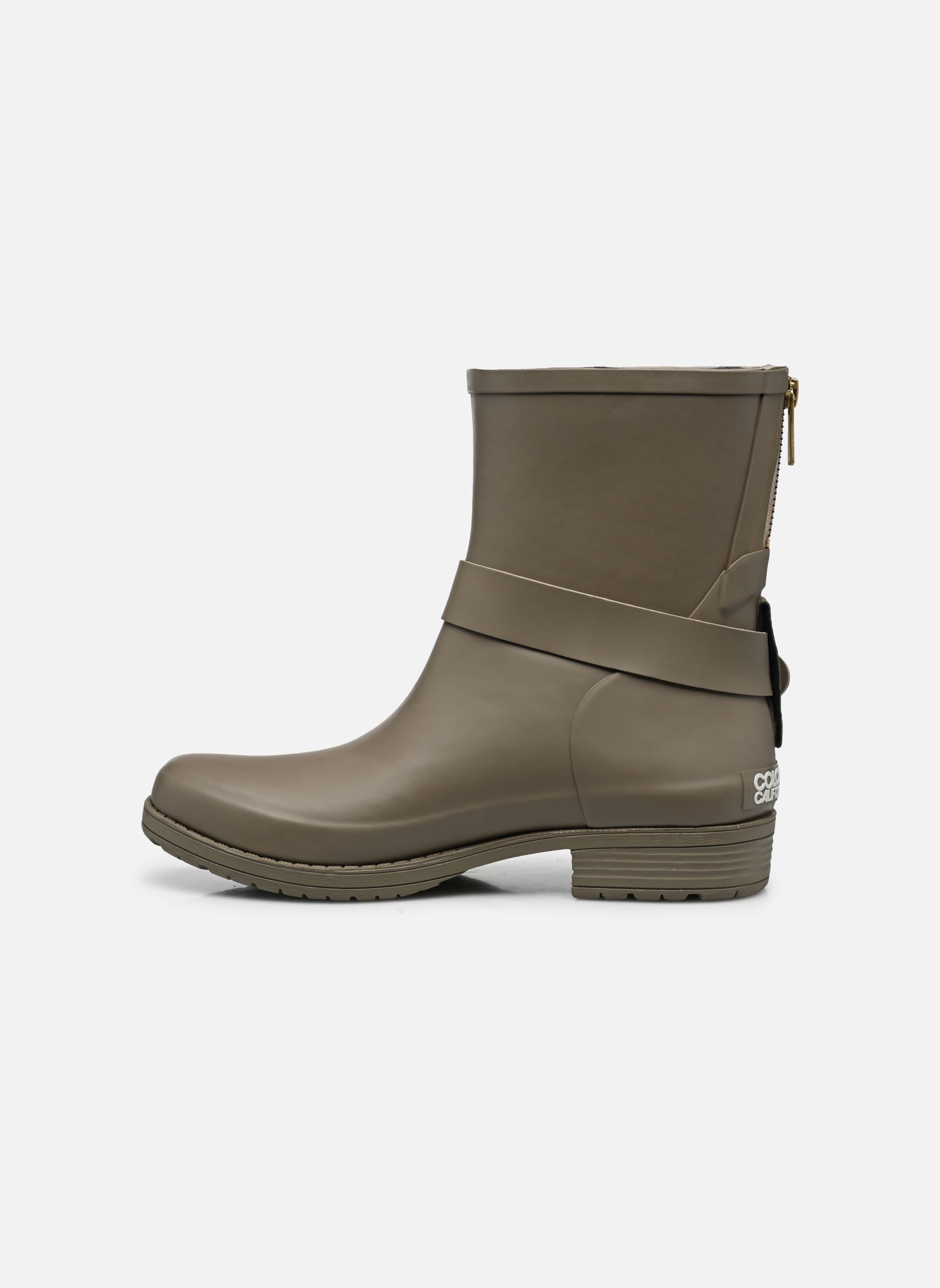 Niedrige Ankle Boots Camperos Rubber low Boot damen braun Colors of California Niedrige Ankle Boots Camperos Rubber low Boot damen braun NEW TAUPE