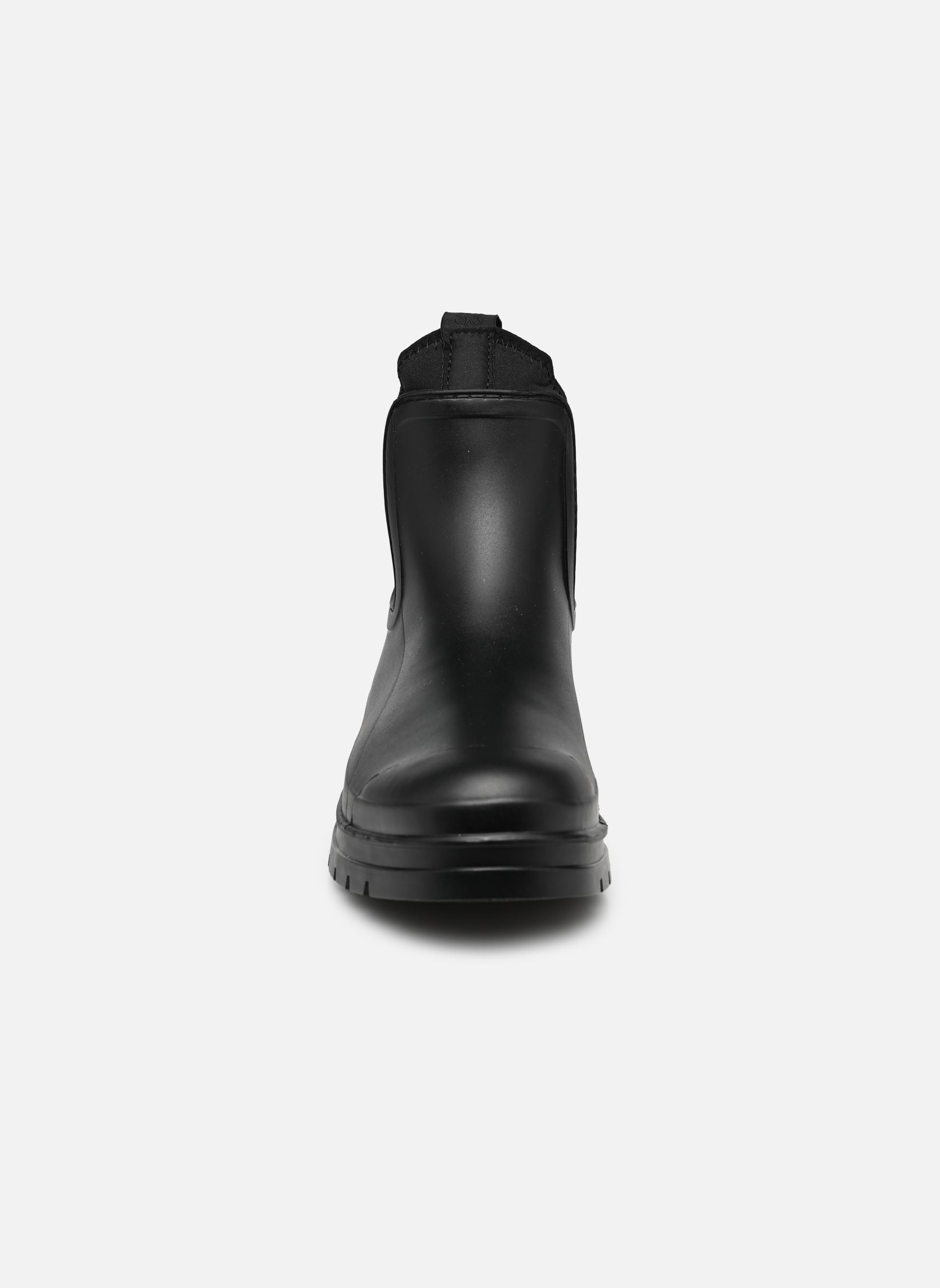 Gummistiefel Rainboot with neoprene collar damen schwarz Colors of California Gummistiefel Rainboot with neoprene collar damen schwarz BLACK