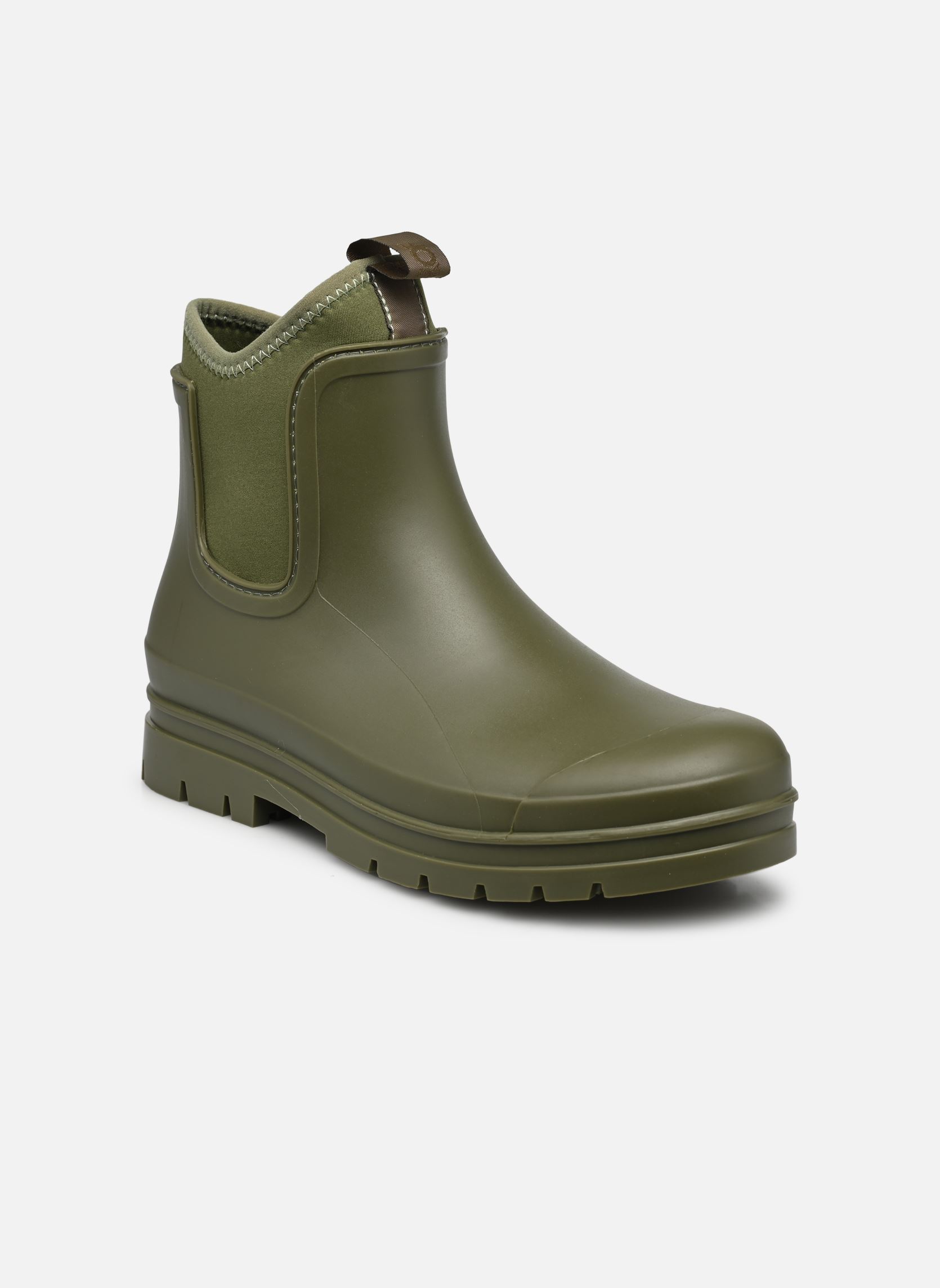 Gummistiefel Rainboot with neoprene collar damen grün Colors of California Gummistiefel Rainboot with neoprene collar damen grün MIL
