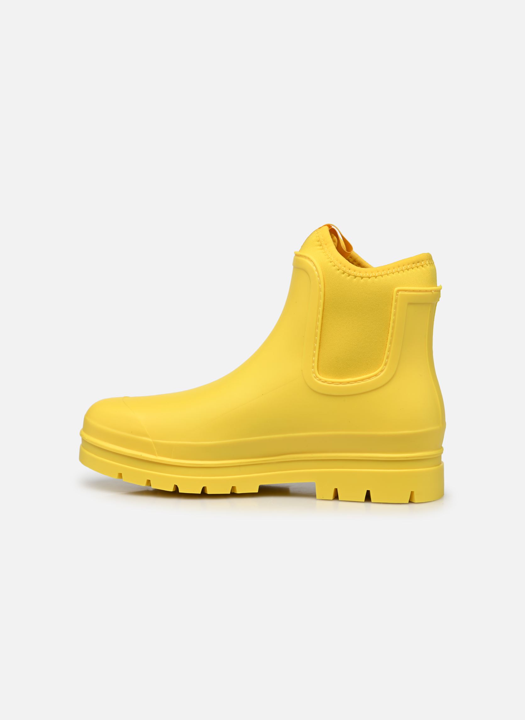 Regenlaarzen Rainboot with neoprene collar dames geel Colors of California Regenlaarzen Rainboot with neoprene collar dames geel YELLOW