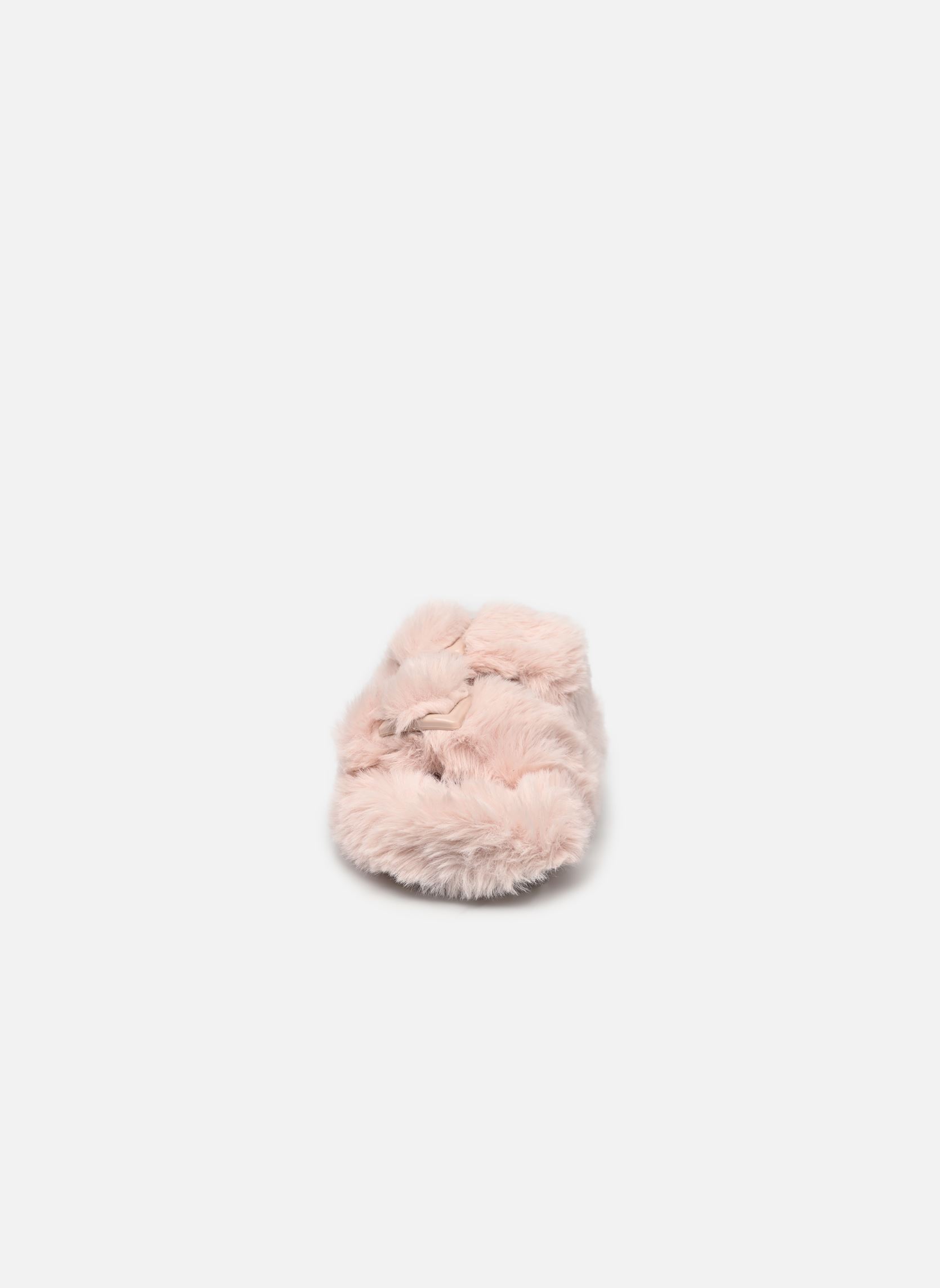 Pantoffels Slipper in faux fur dames roze Colors of California Pantoffels Slipper in faux fur dames roze PINK