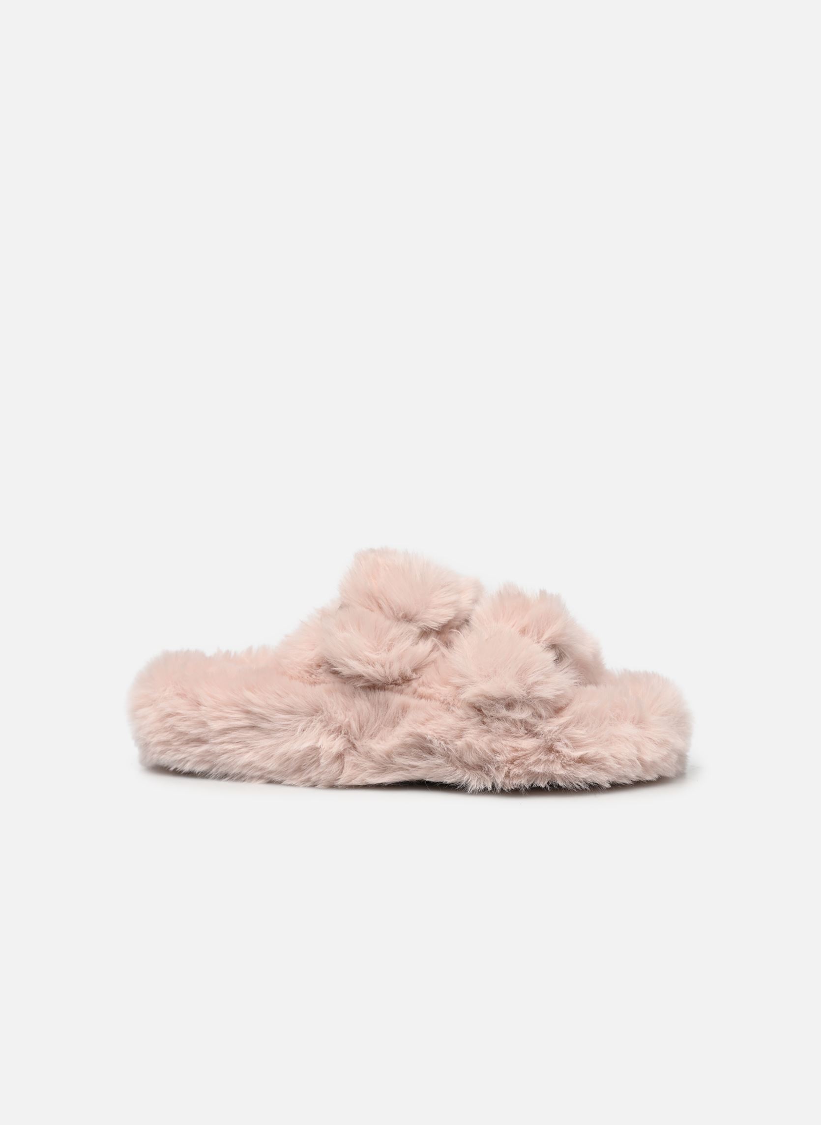 Pantoffels Slipper in faux fur dames roze Colors of California Pantoffels Slipper in faux fur dames roze PINK