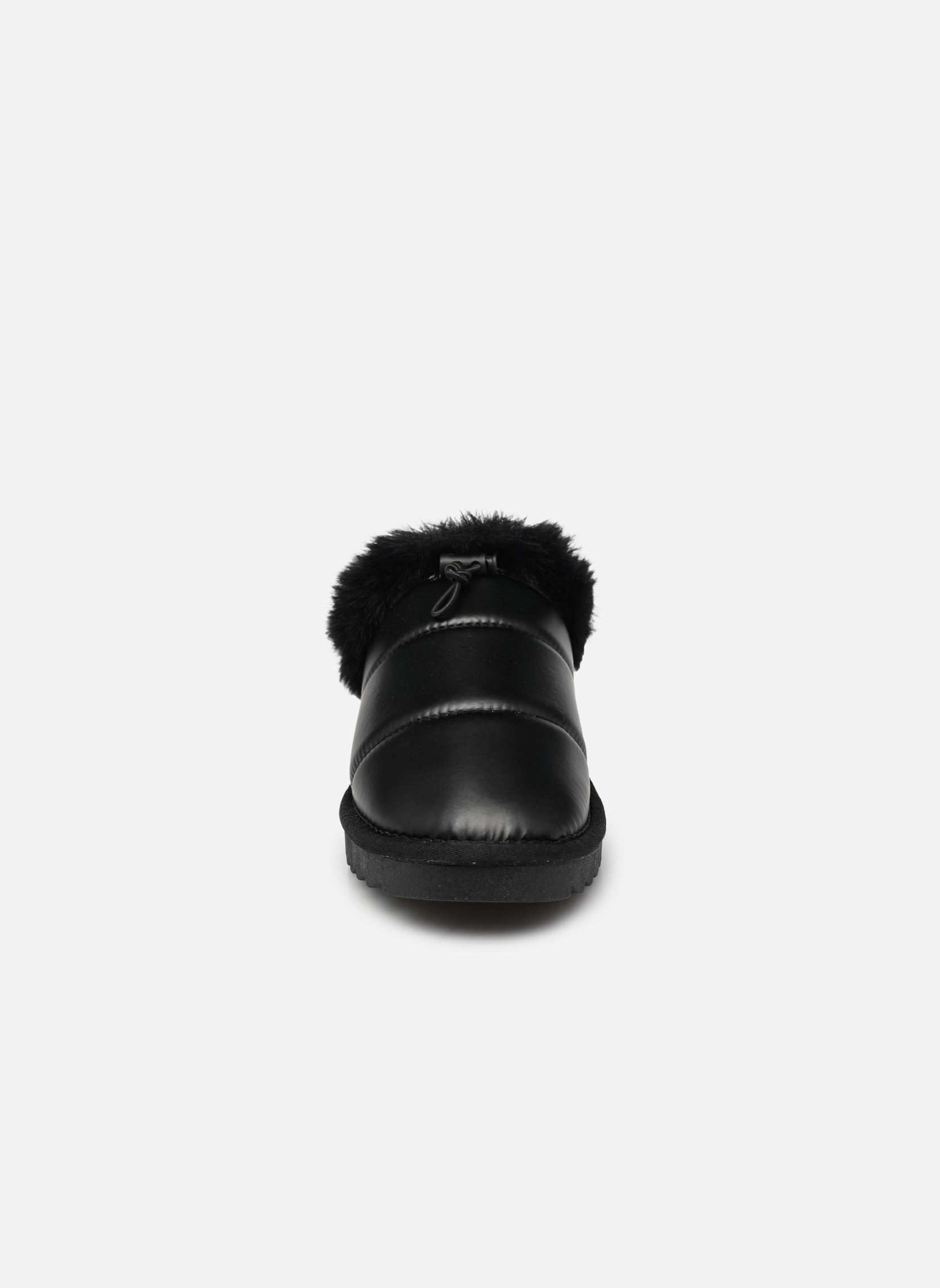 Hausschuhe Puffy Slipper nylon damen schwarz Colors of California Hausschuhe Puffy Slipper nylon damen schwarz BLACK