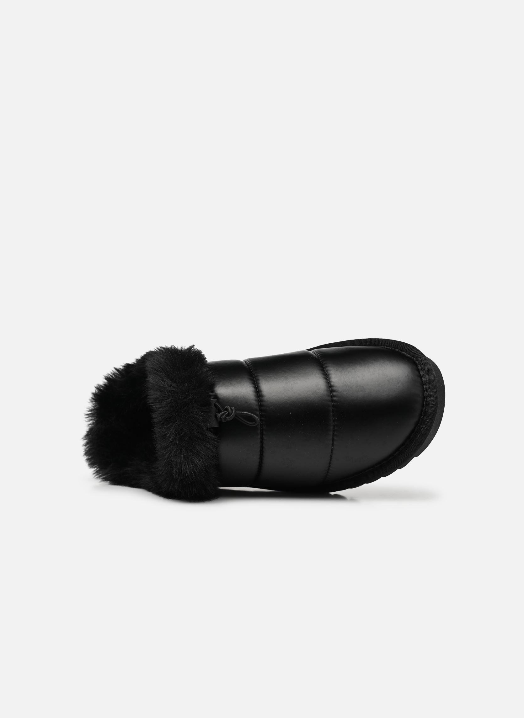 Hausschuhe Puffy Slipper nylon damen schwarz Colors of California Hausschuhe Puffy Slipper nylon damen schwarz BLACK