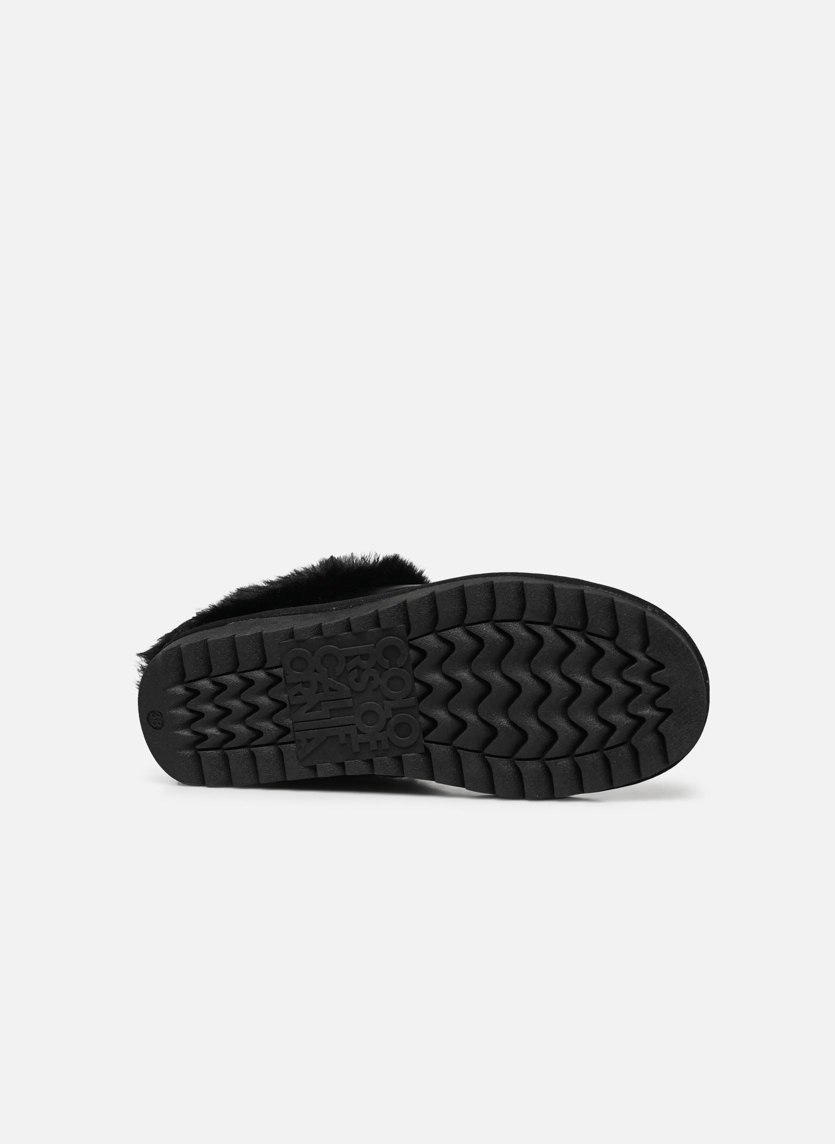 Hausschuhe Puffy Slipper nylon damen schwarz Colors of California Hausschuhe Puffy Slipper nylon damen schwarz BLACK