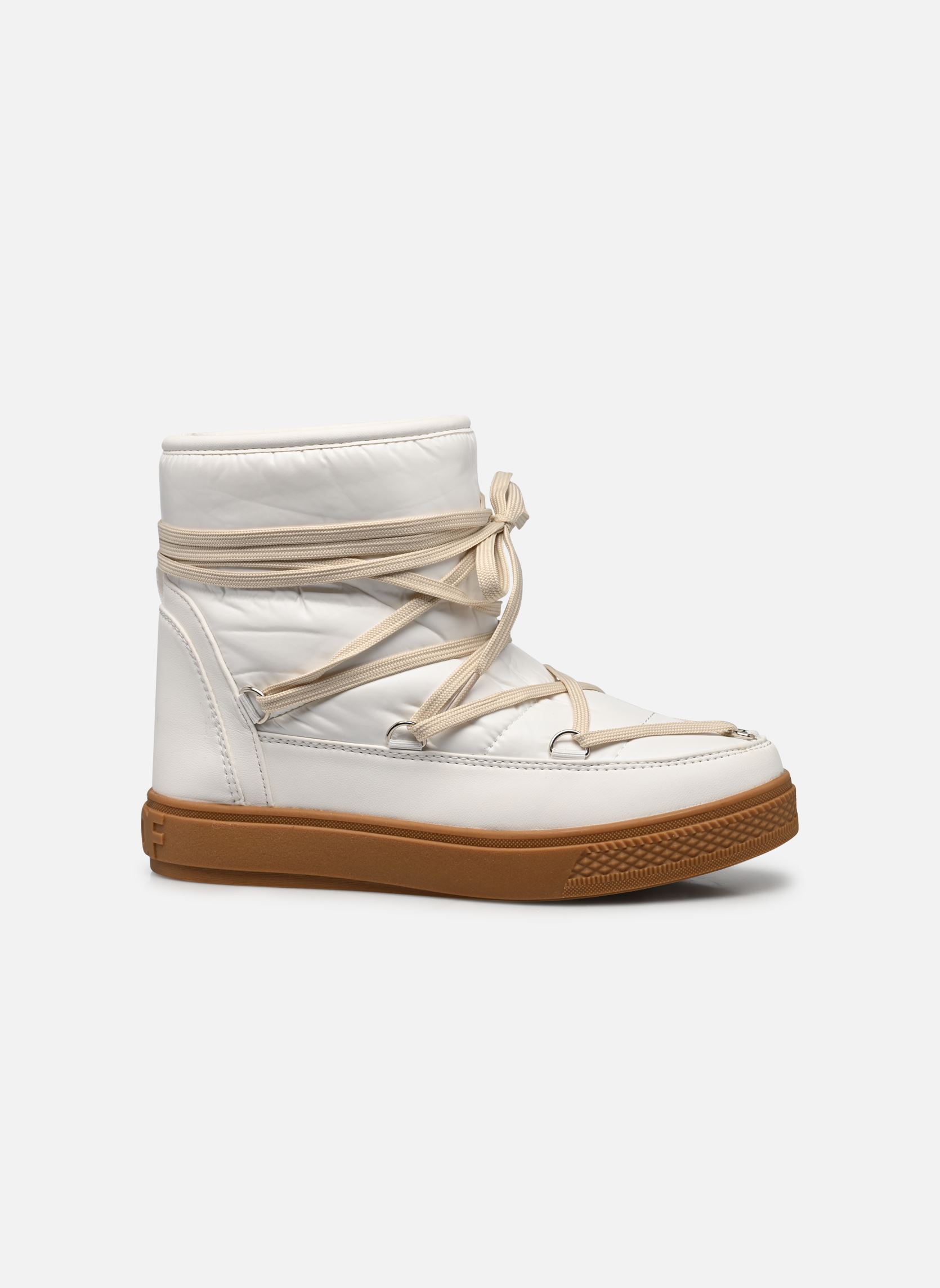 Snowboots Snow boot nylon Fabric dames wit Colors of California Snowboots Snow boot nylon Fabric dames wit WHITE