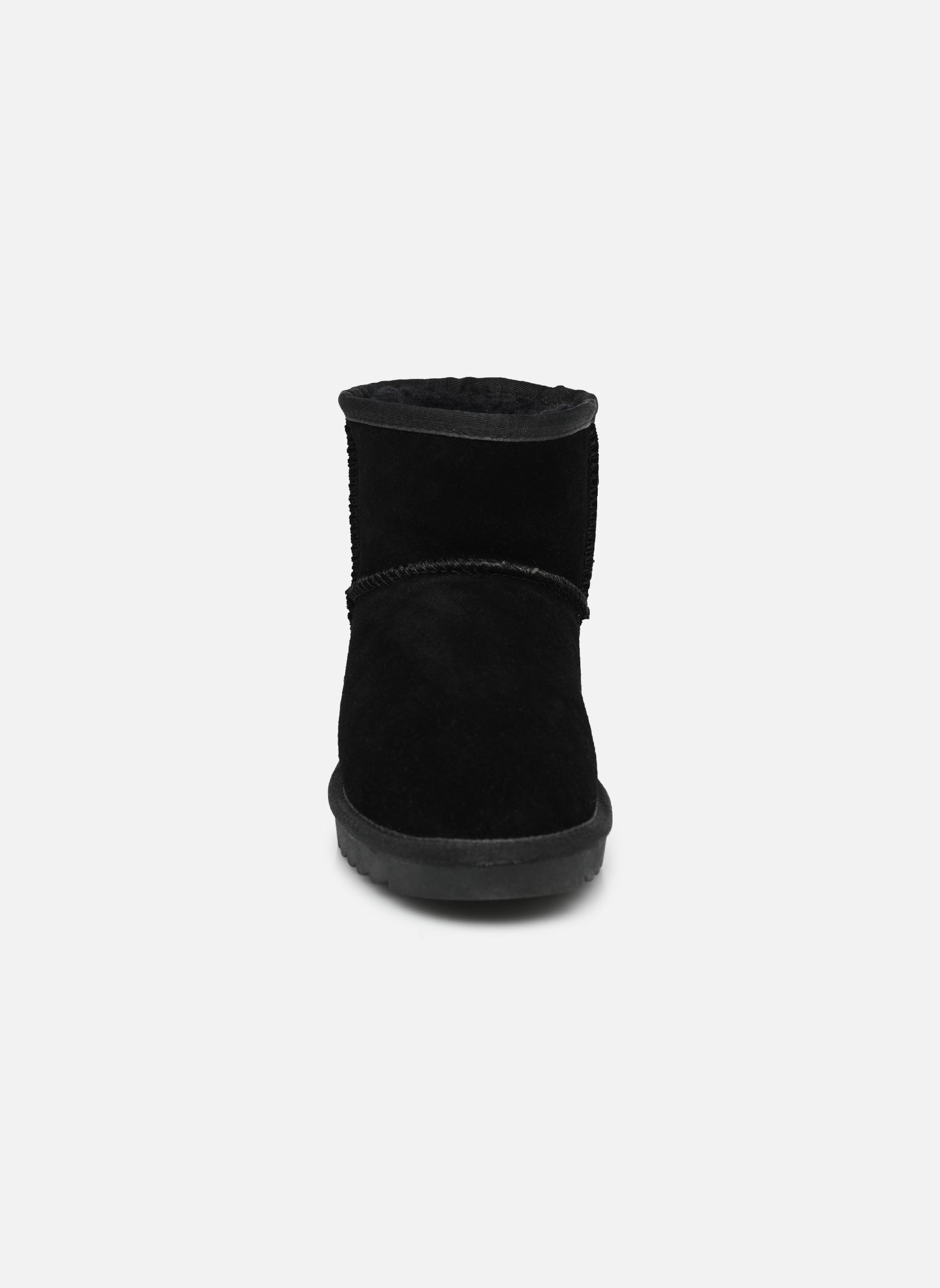 Stivaletti foderati Winter Boot in suede donna nero Colors of California Stivaletti foderati Winter Boot in suede donna nero BLACK