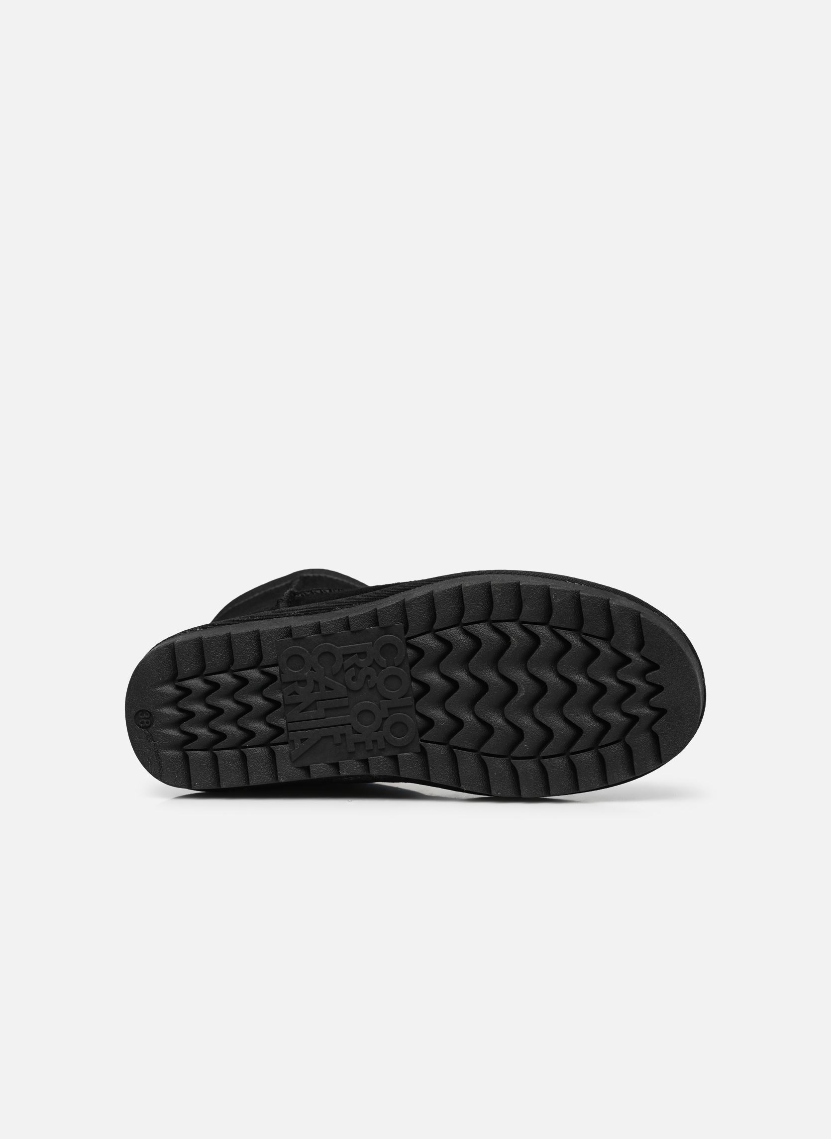 Stivaletti foderati Winter Boot in suede donna nero Colors of California Stivaletti foderati Winter Boot in suede donna nero BLACK