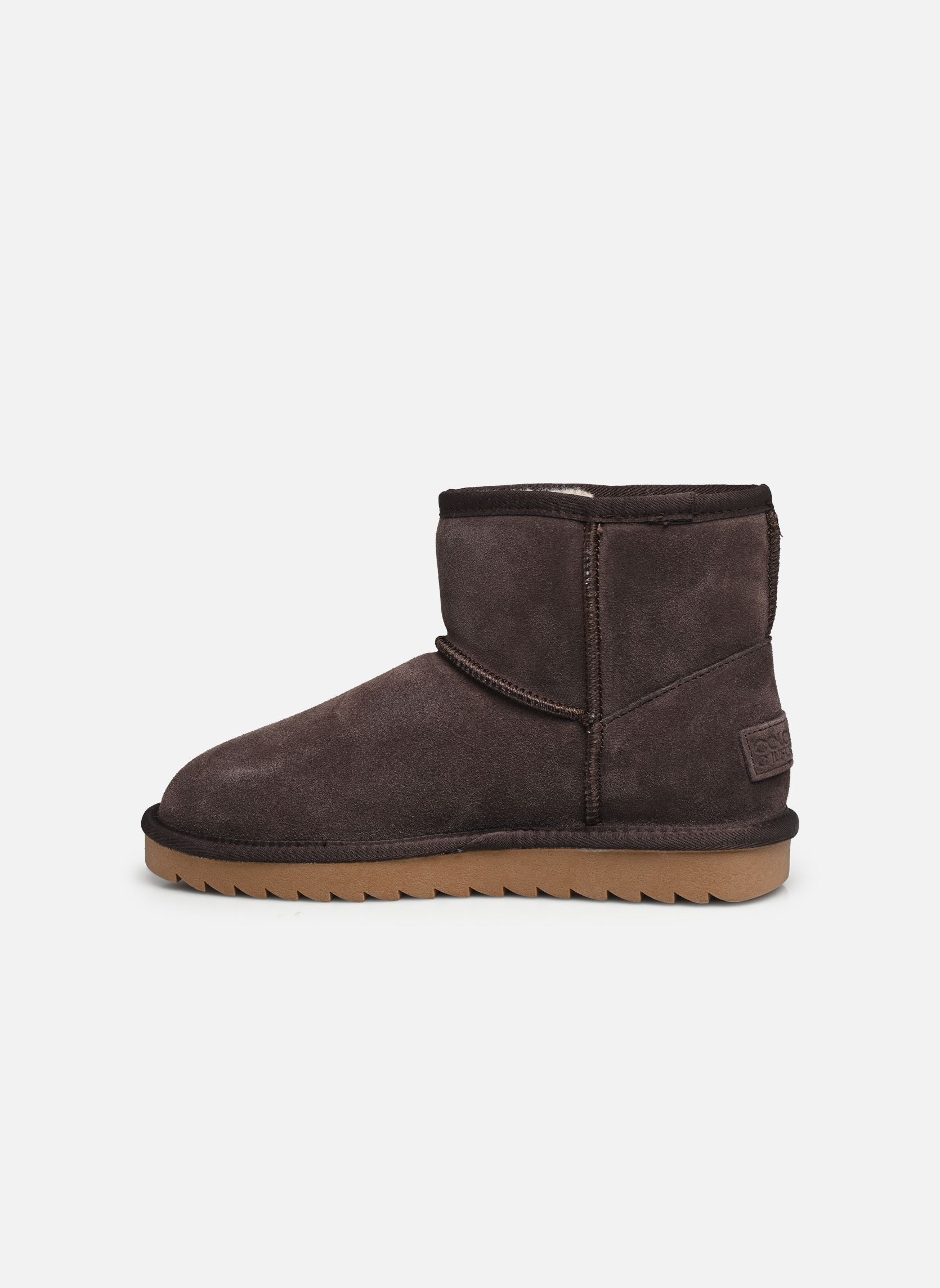 Botines forrados Winter Boot in suede mujer marrón Colors of California Botines forrados Winter Boot in suede mujer marrón MOKA