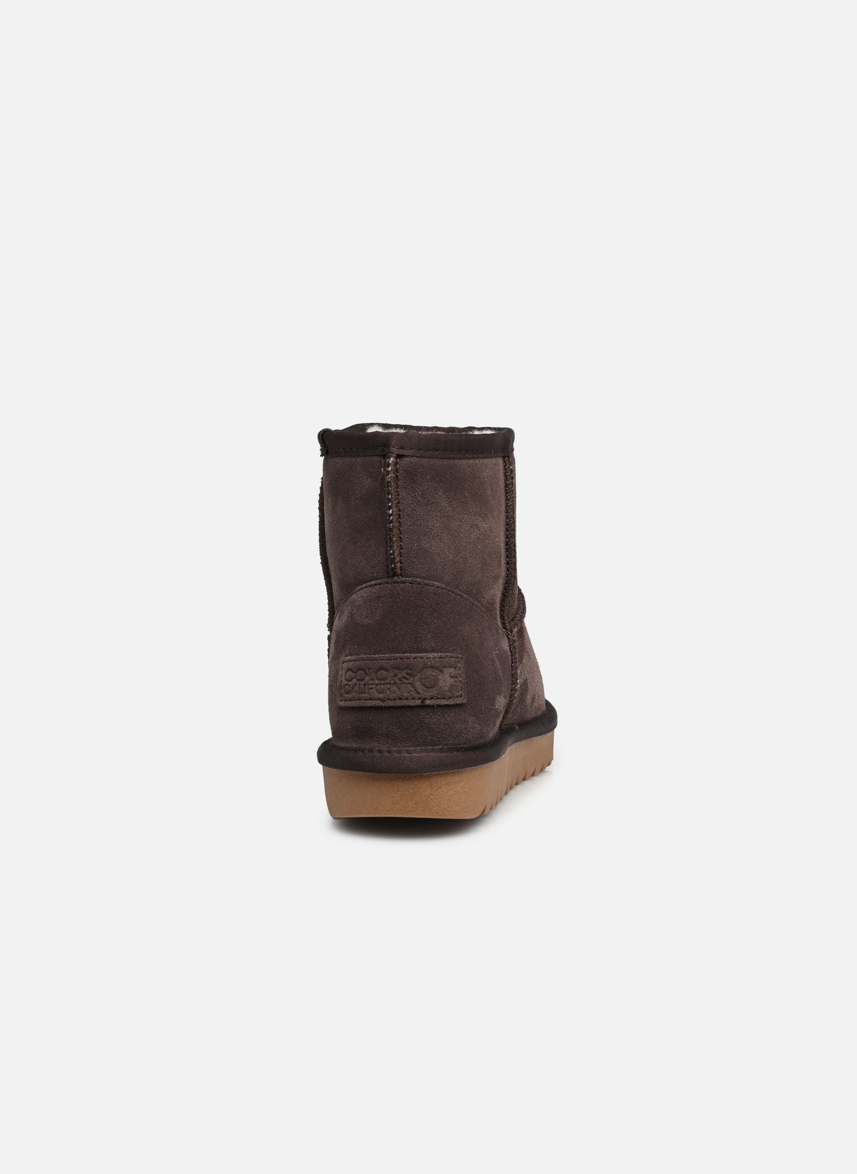 Botines forrados Winter Boot in suede mujer marrón Colors of California Botines forrados Winter Boot in suede mujer marrón MOKA