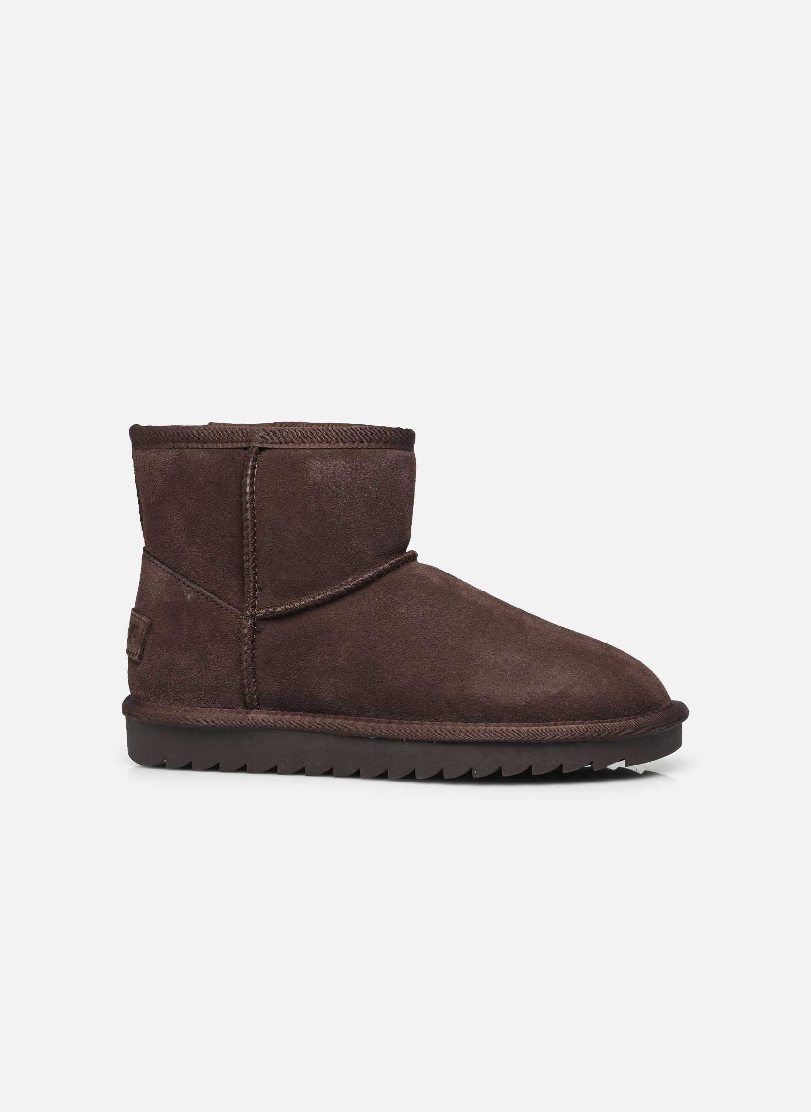 Botines forrados Winter Boot in suede mujer marrón Colors of California Botines forrados Winter Boot in suede mujer marrón MOKA 2