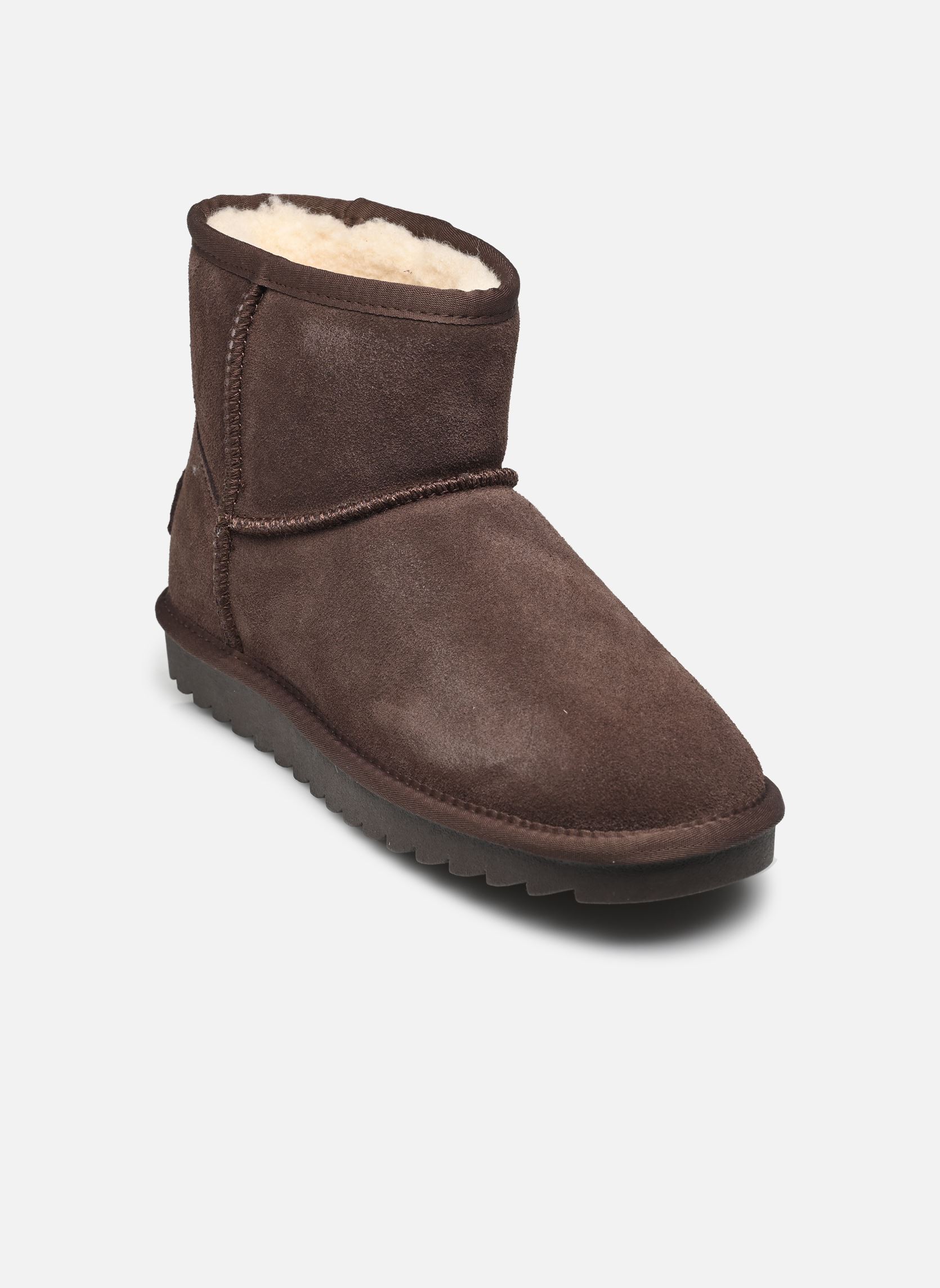Botines forrados Winter Boot in suede mujer marrón Colors of California Botines forrados Winter Boot in suede mujer marrón MOKA 2