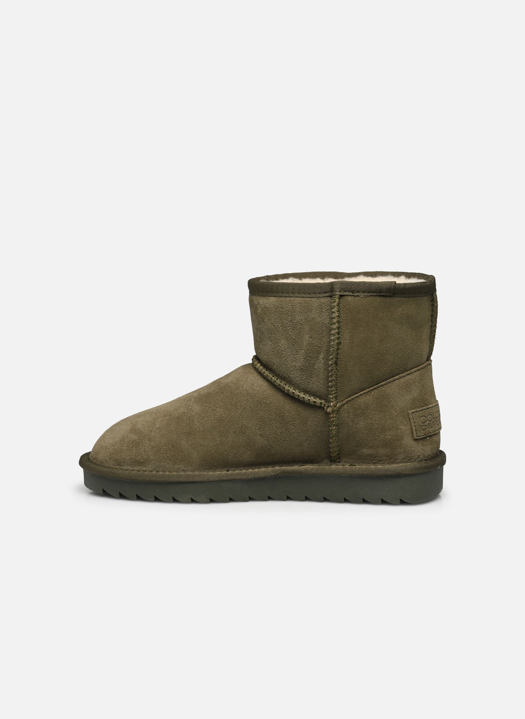 Bottines fourrées Winter Boot in suede femme vert Colors of California Bottines fourrées Winter Boot in suede femme vert MILITARY