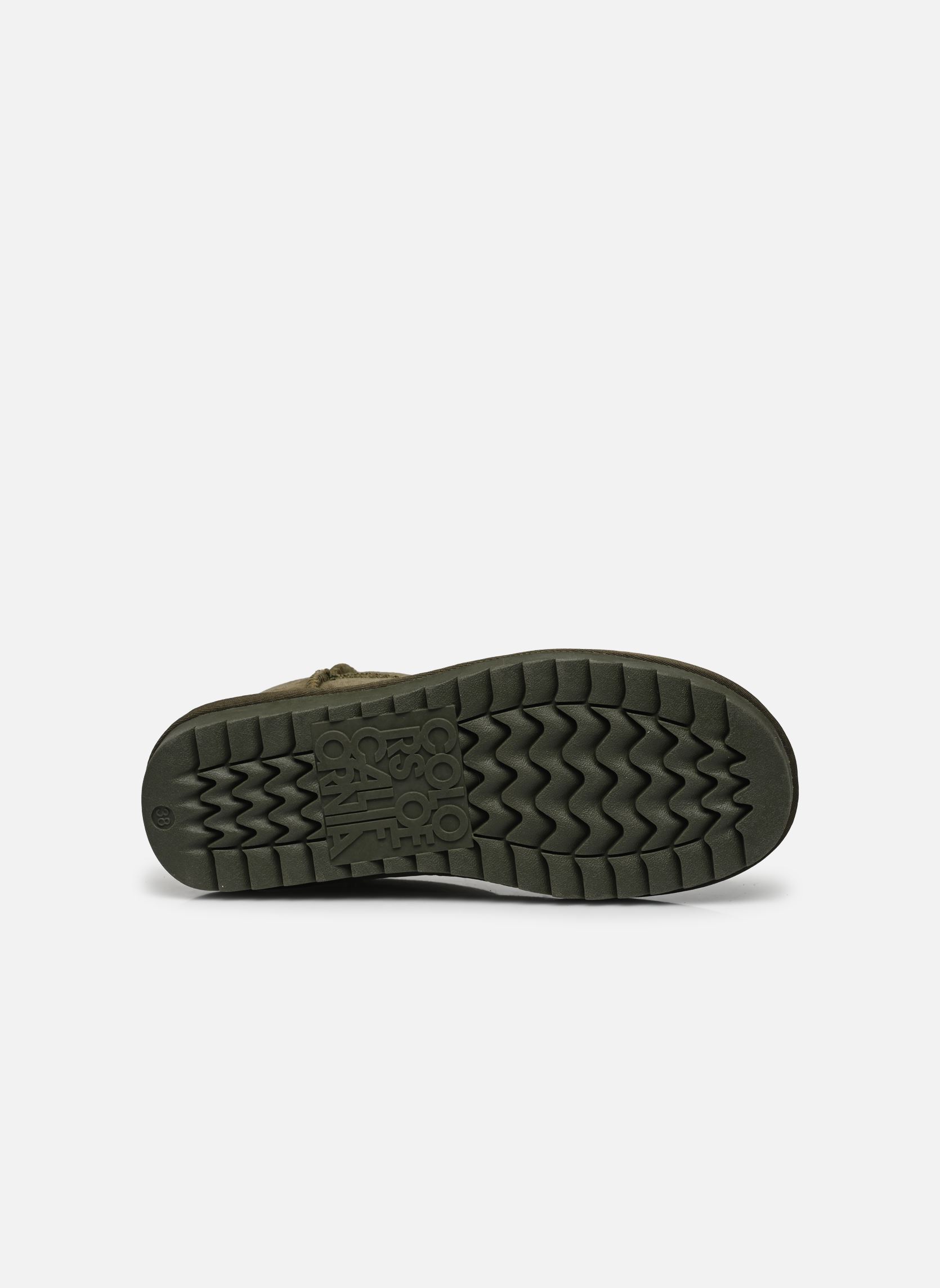 Bottines fourrées Winter Boot in suede femme vert Colors of California Bottines fourrées Winter Boot in suede femme vert MILITARY