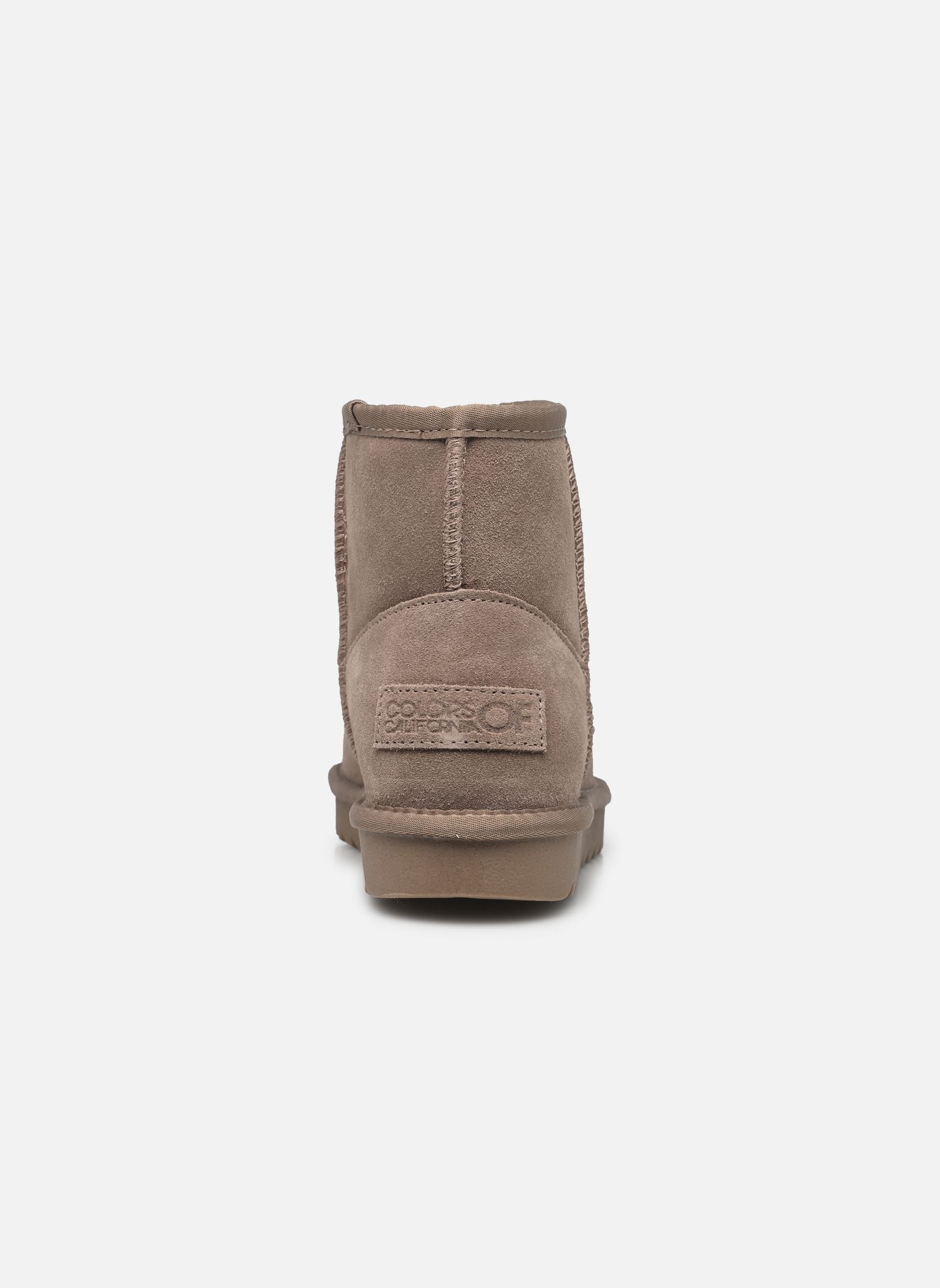 Gefütterte Stiefeletten Winter Boot in suede damen beige Colors of California Gefütterte Stiefeletten Winter Boot in suede damen beige TAUPE 2