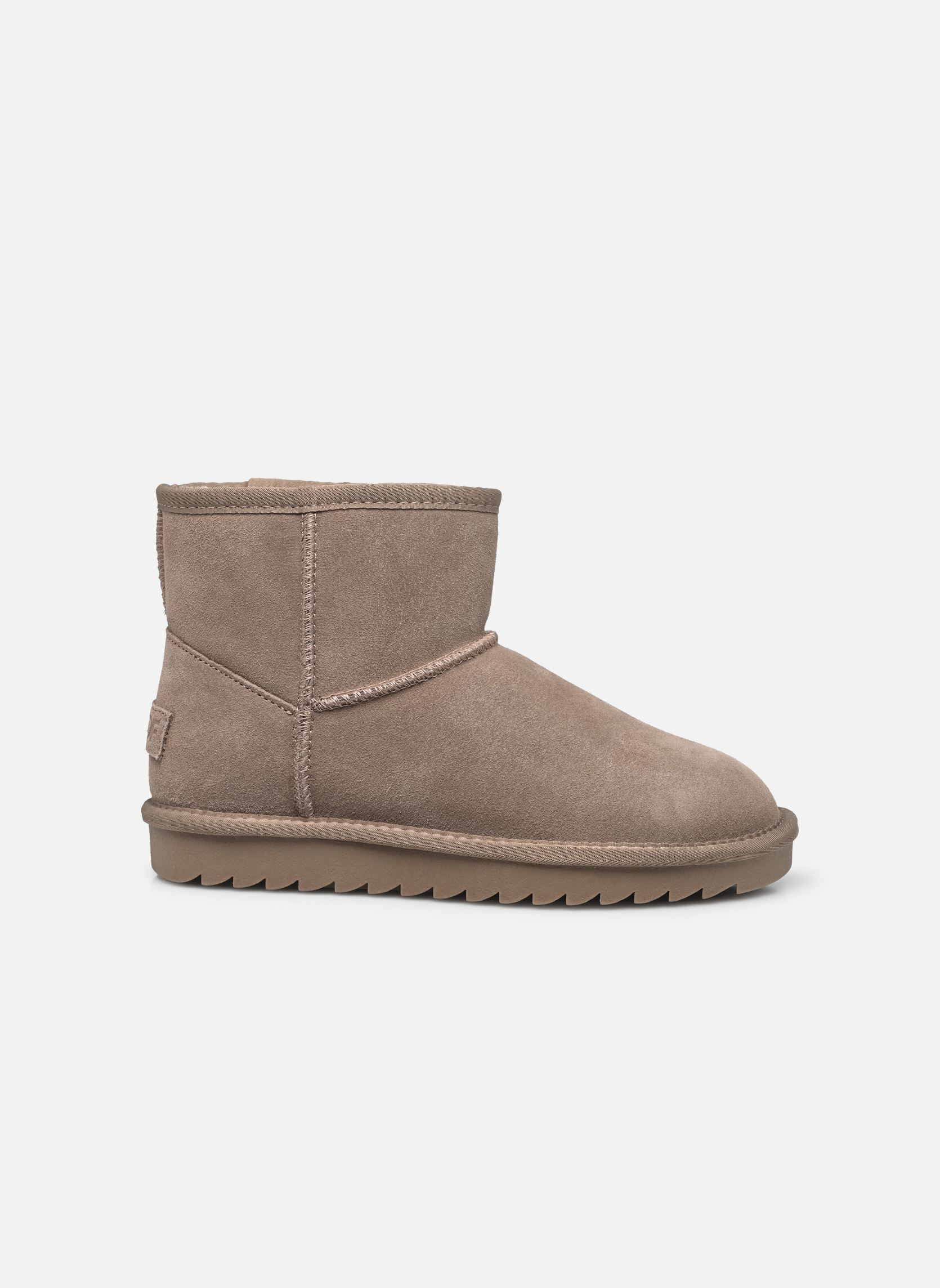 Gefütterte Stiefeletten Winter Boot in suede damen beige Colors of California Gefütterte Stiefeletten Winter Boot in suede damen beige TAUPE 2