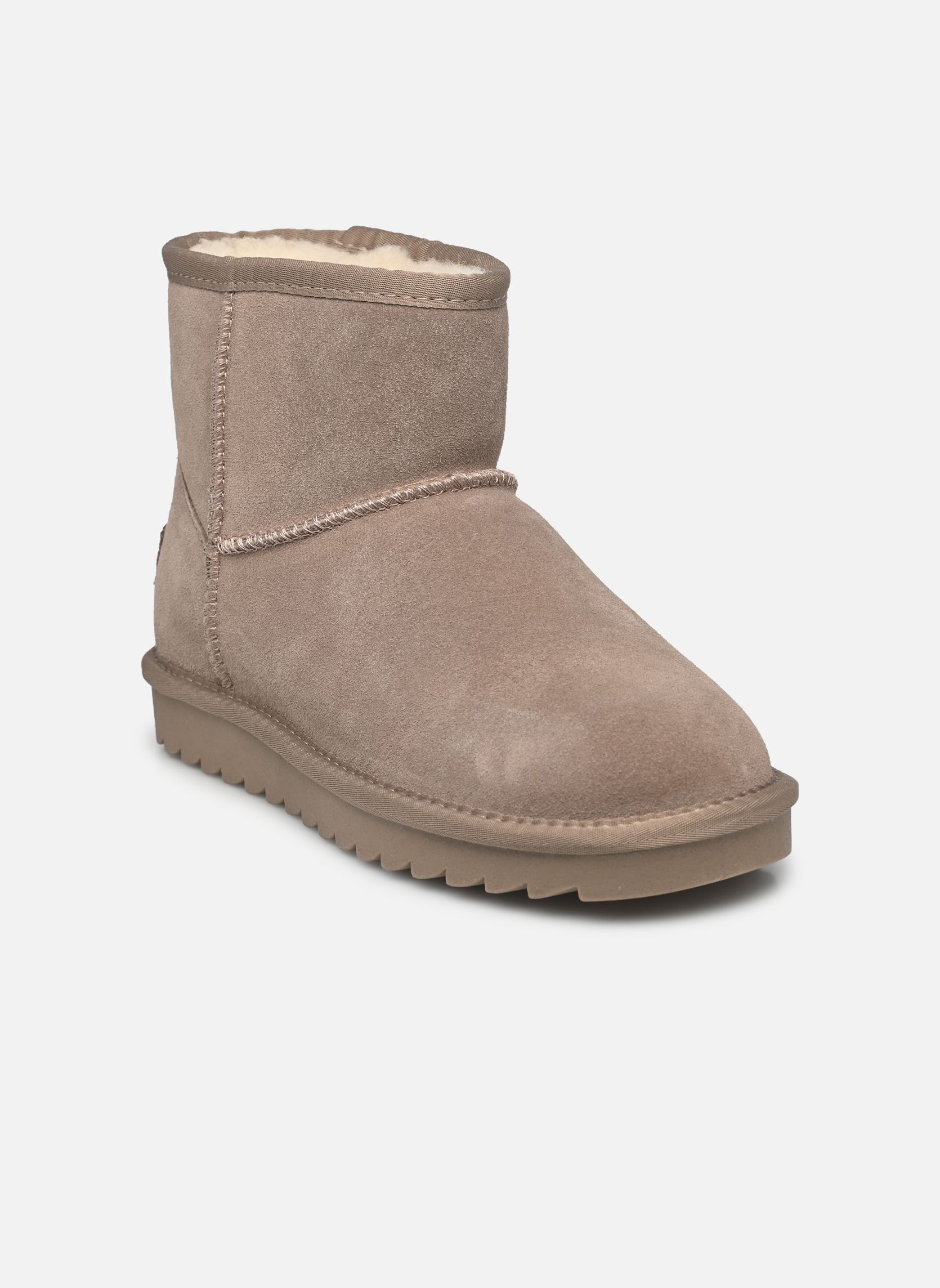 Gefütterte Stiefeletten Winter Boot in suede damen beige Colors of California Gefütterte Stiefeletten Winter Boot in suede damen beige TAUPE 2