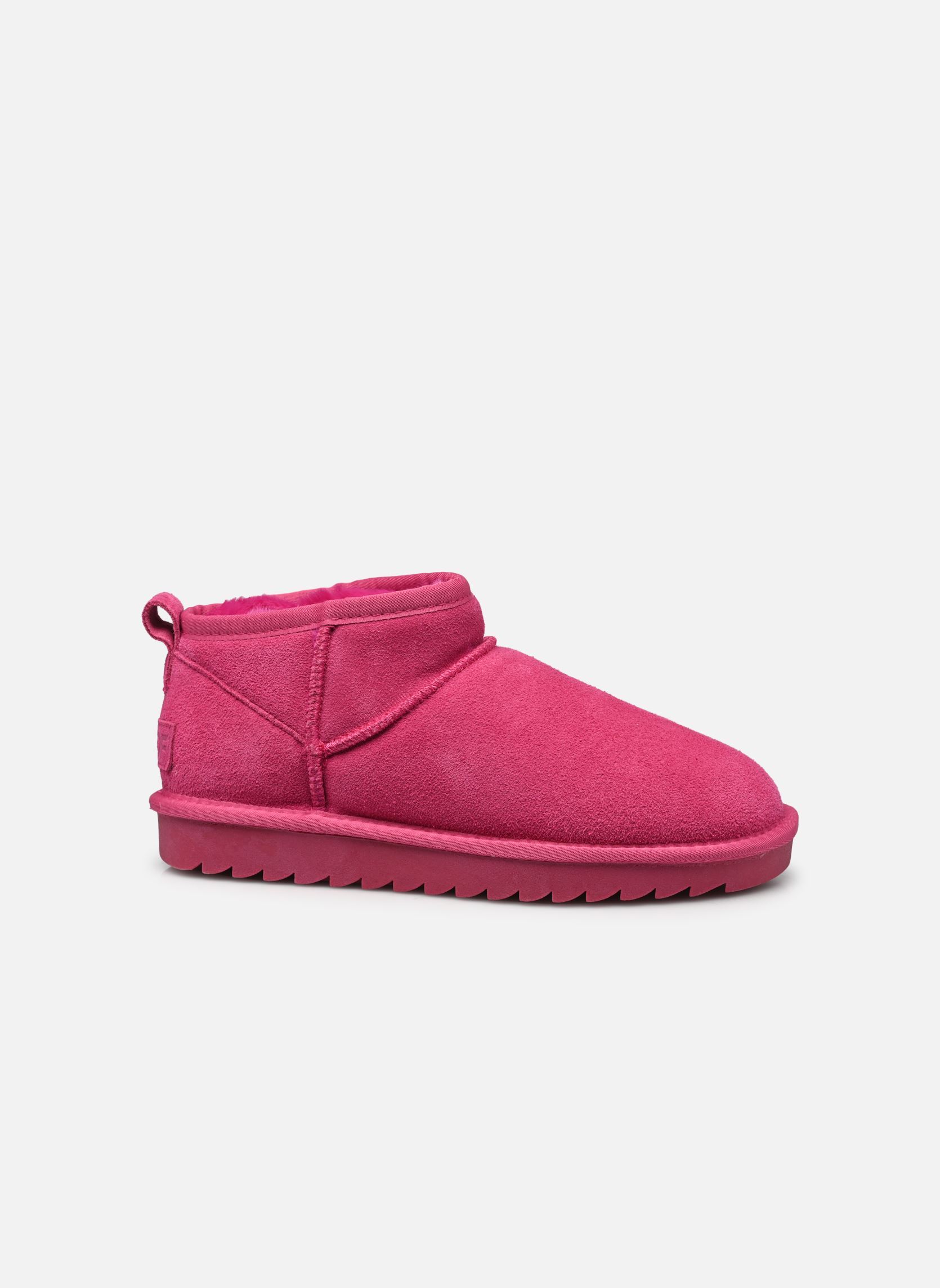 Stivaletti foderati Short Winter boot in suede donna rosa Colors of California Stivaletti foderati Short Winter boot in suede donna rosa FUX