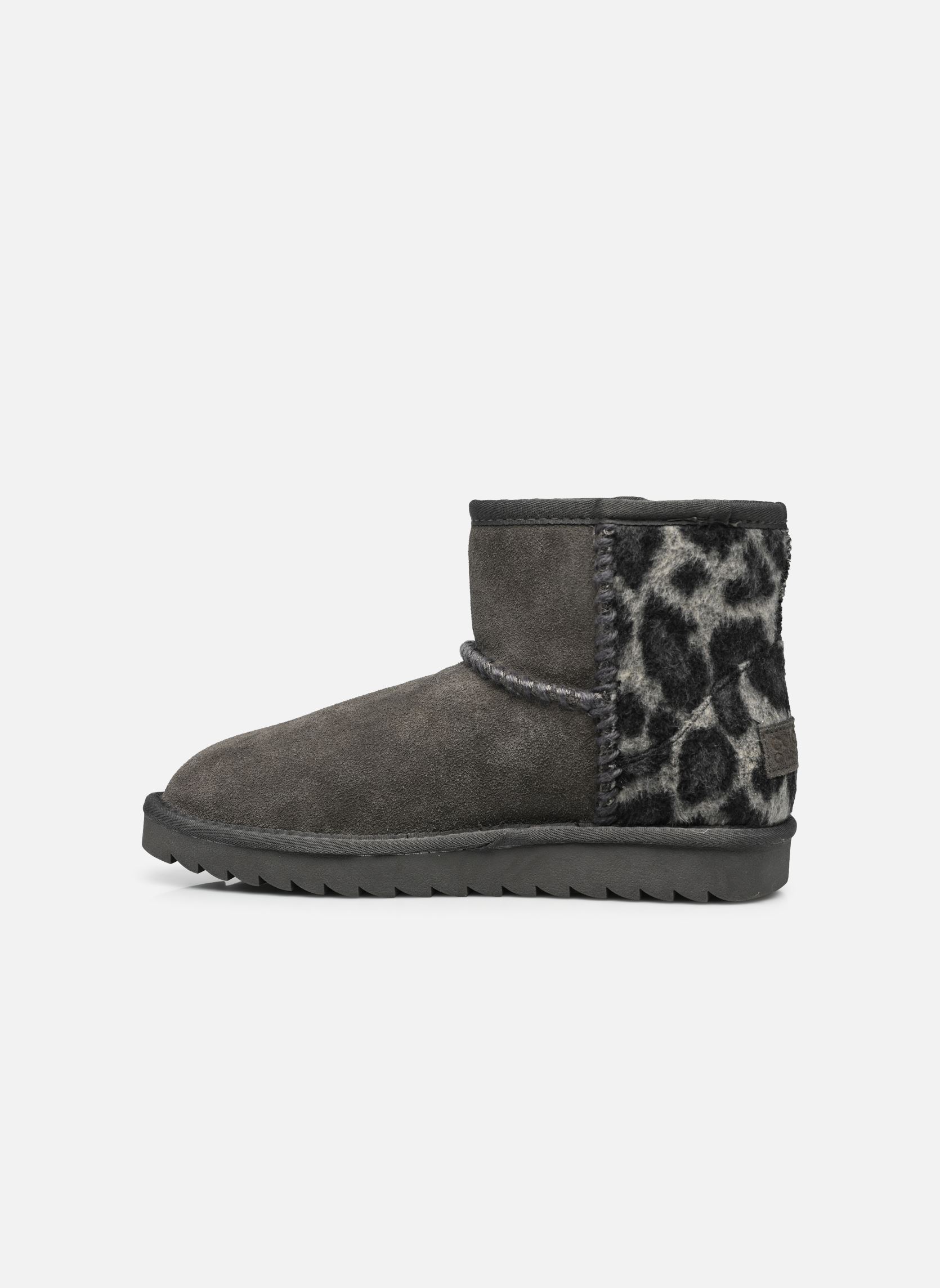 Bottines fourrées Winter boot leo wool and Suede femme gris Colors of California Bottines fourrées Winter boot leo wool and Suede femme gris GREY