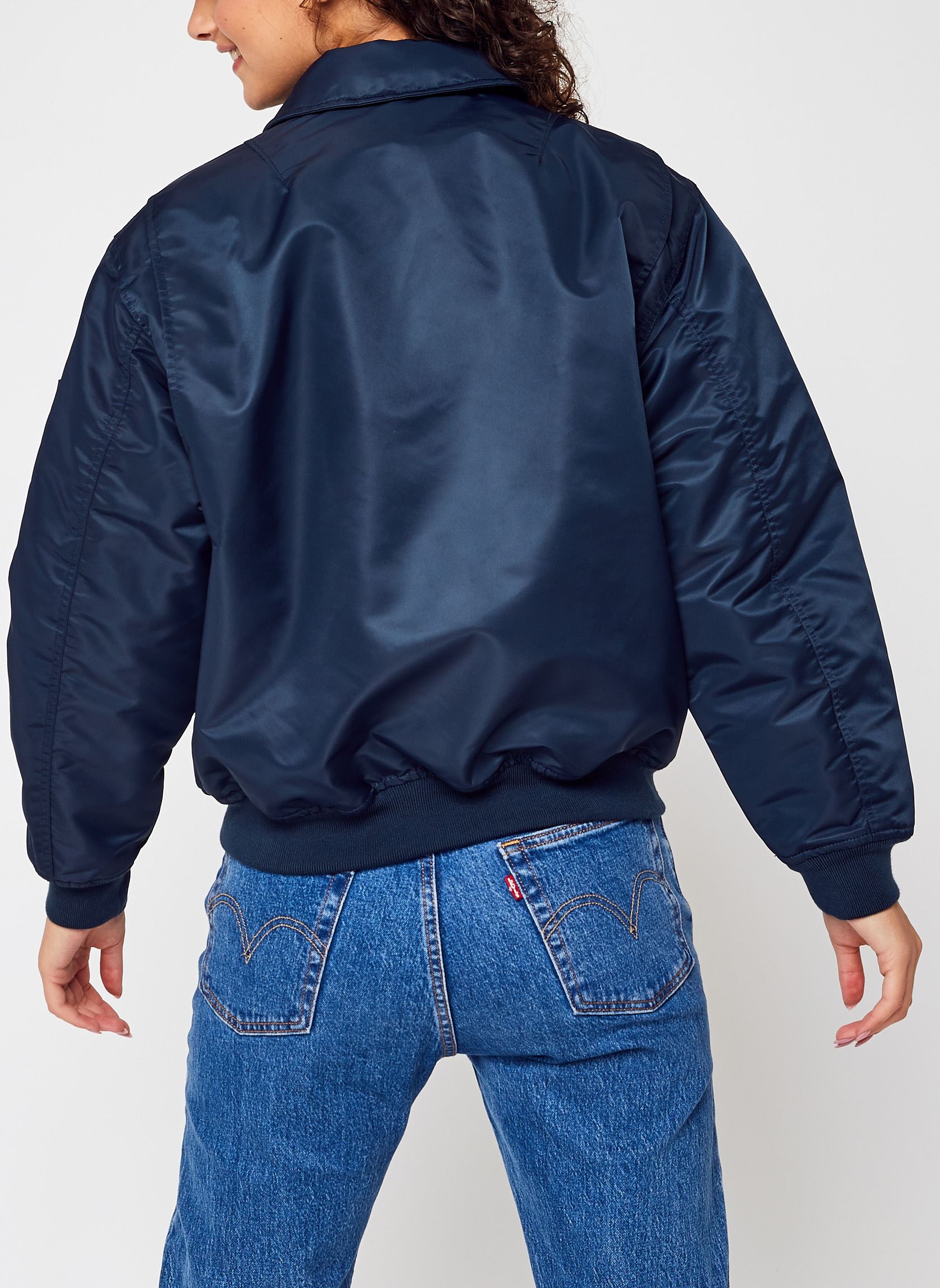 Blousons Bomber Cwu Femme-DANWRS femme bleu Schott Blousons Bomber Cwu Femme-DANWRS femme bleu NAVY