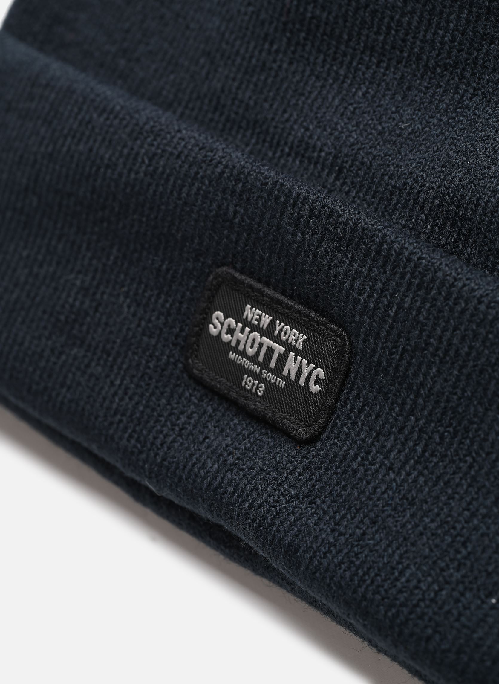 Bonnets Bonnet Hatdocker bleu Schott Bonnets Bonnet Hatdocker bleu NAVY