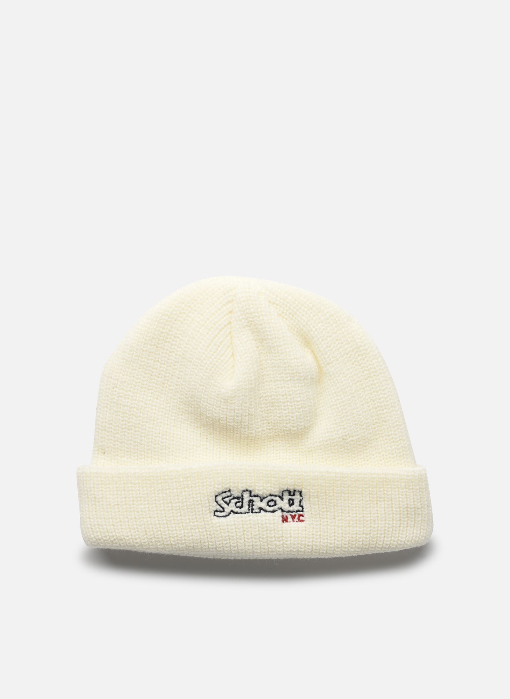 Bonnets Bonnet Hatvint blanc Schott Bonnets Bonnet Hatvint blanc OFF WHITE